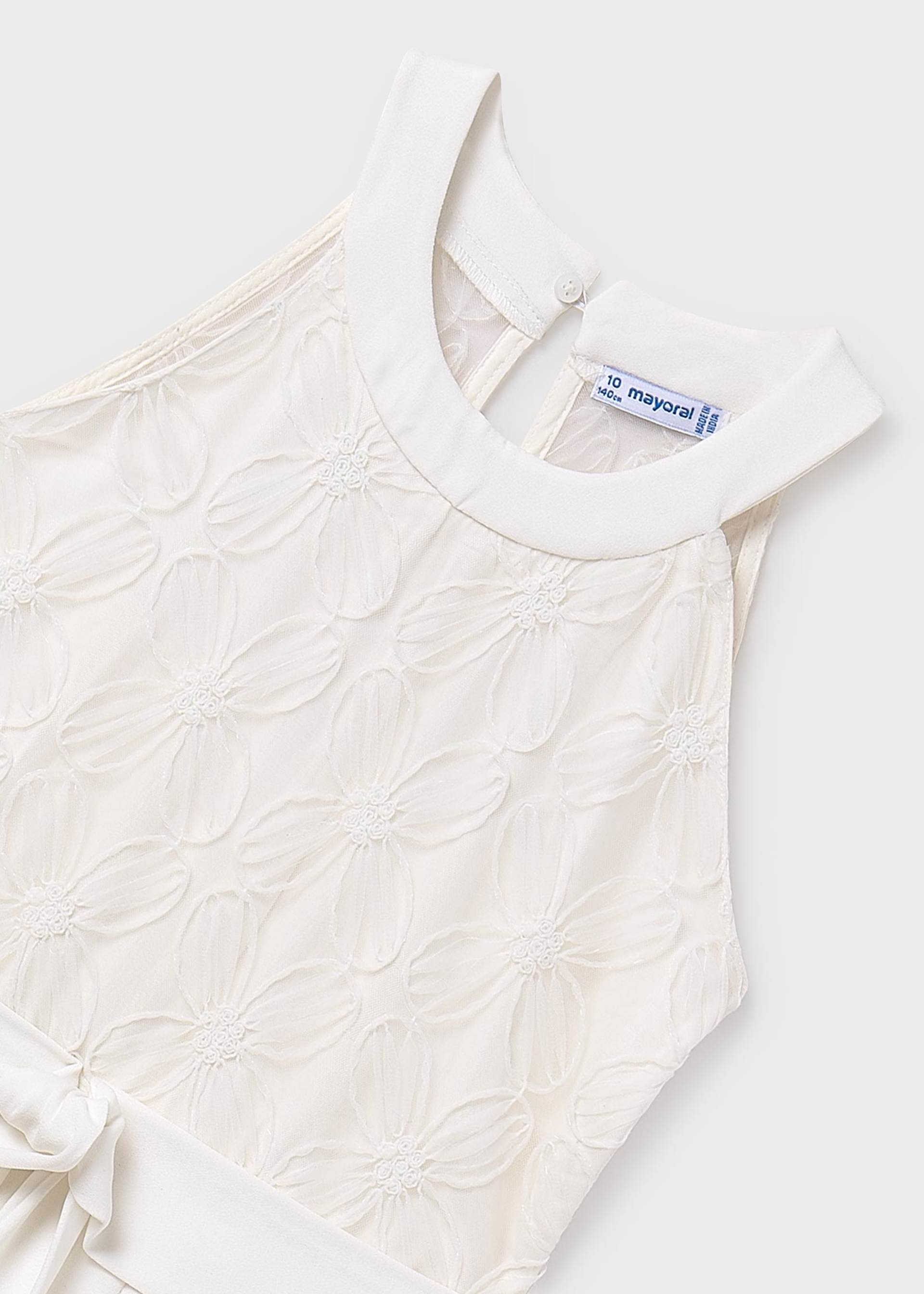 Kombinezon długi łączony dla dziewczynki