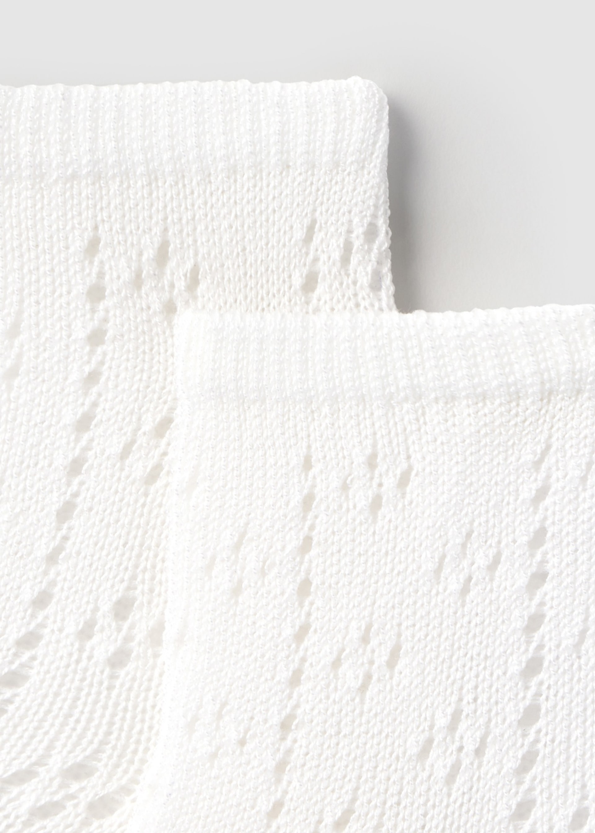 Newborn openwork socks