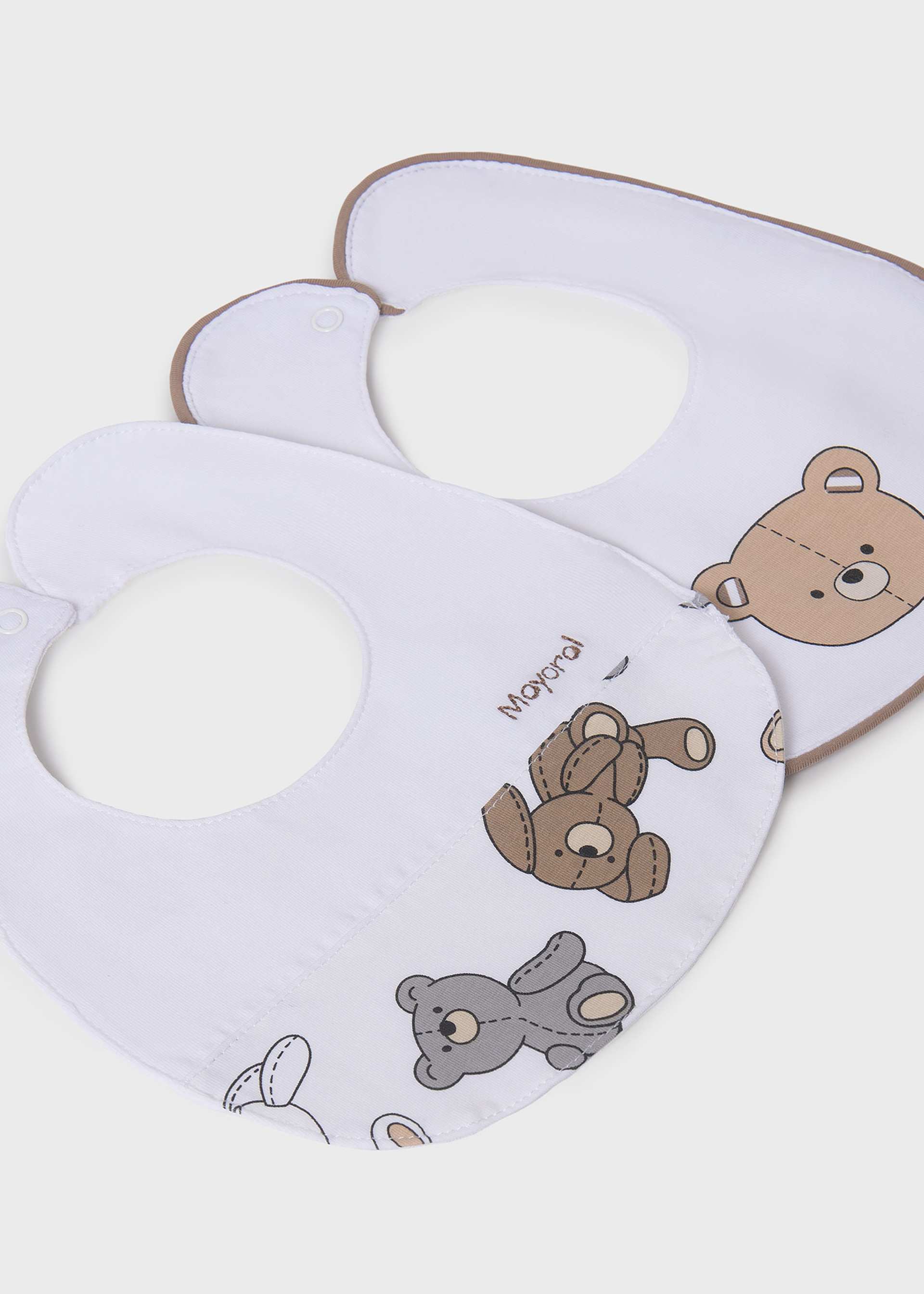 Set 2 baberos impermeables bebé Set 2 baberos impermeables bebé