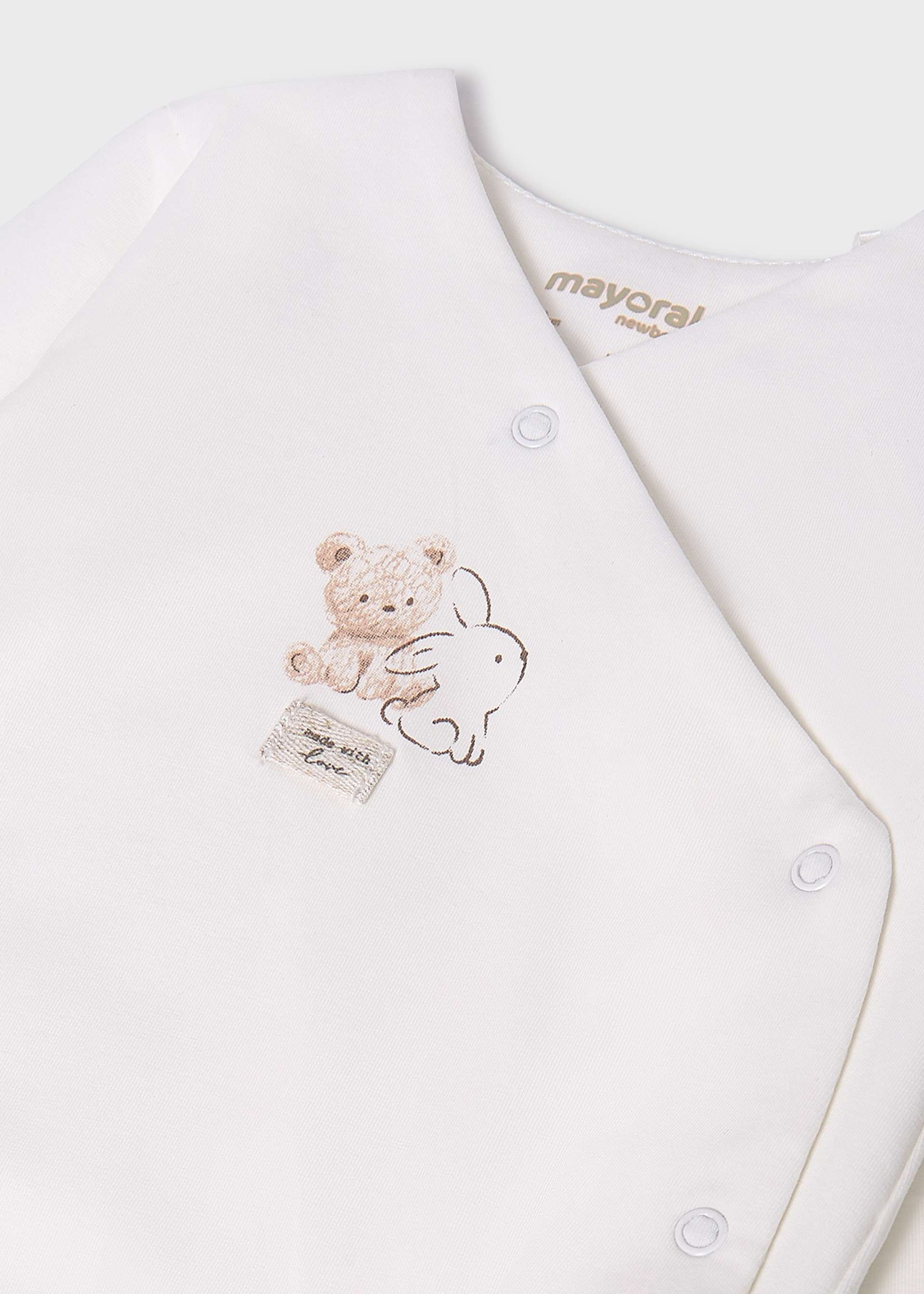 Set regalo 3 pezzi con pigiama neonato Set regalo 3 pezzi con pigiama neonato