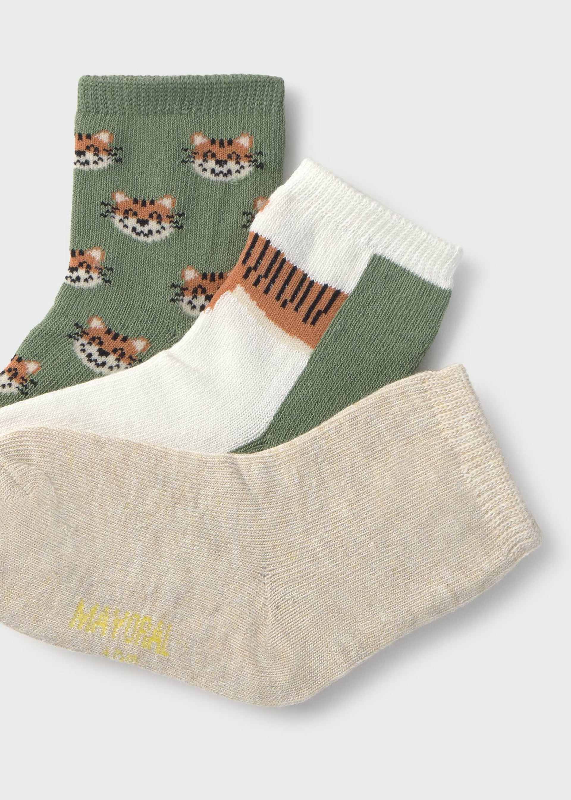 3er Set Socken Muster Baby