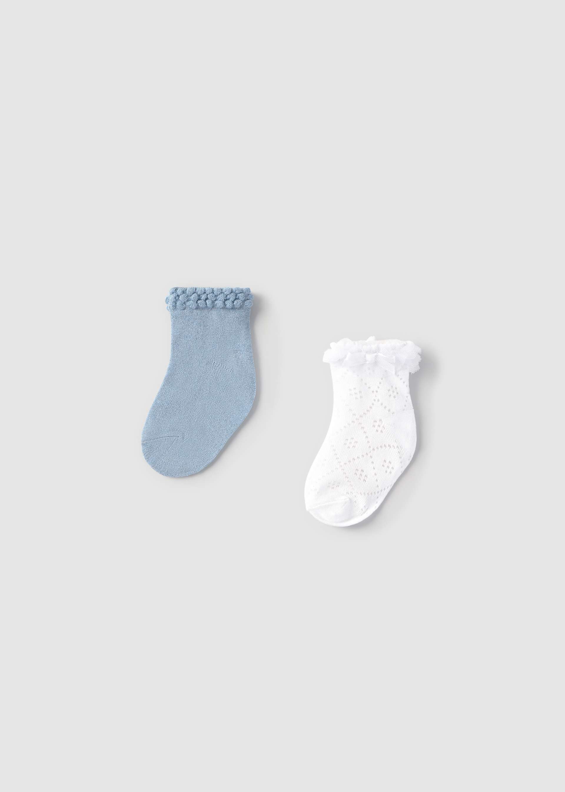 Lot 2 chaussettes habillées bébé