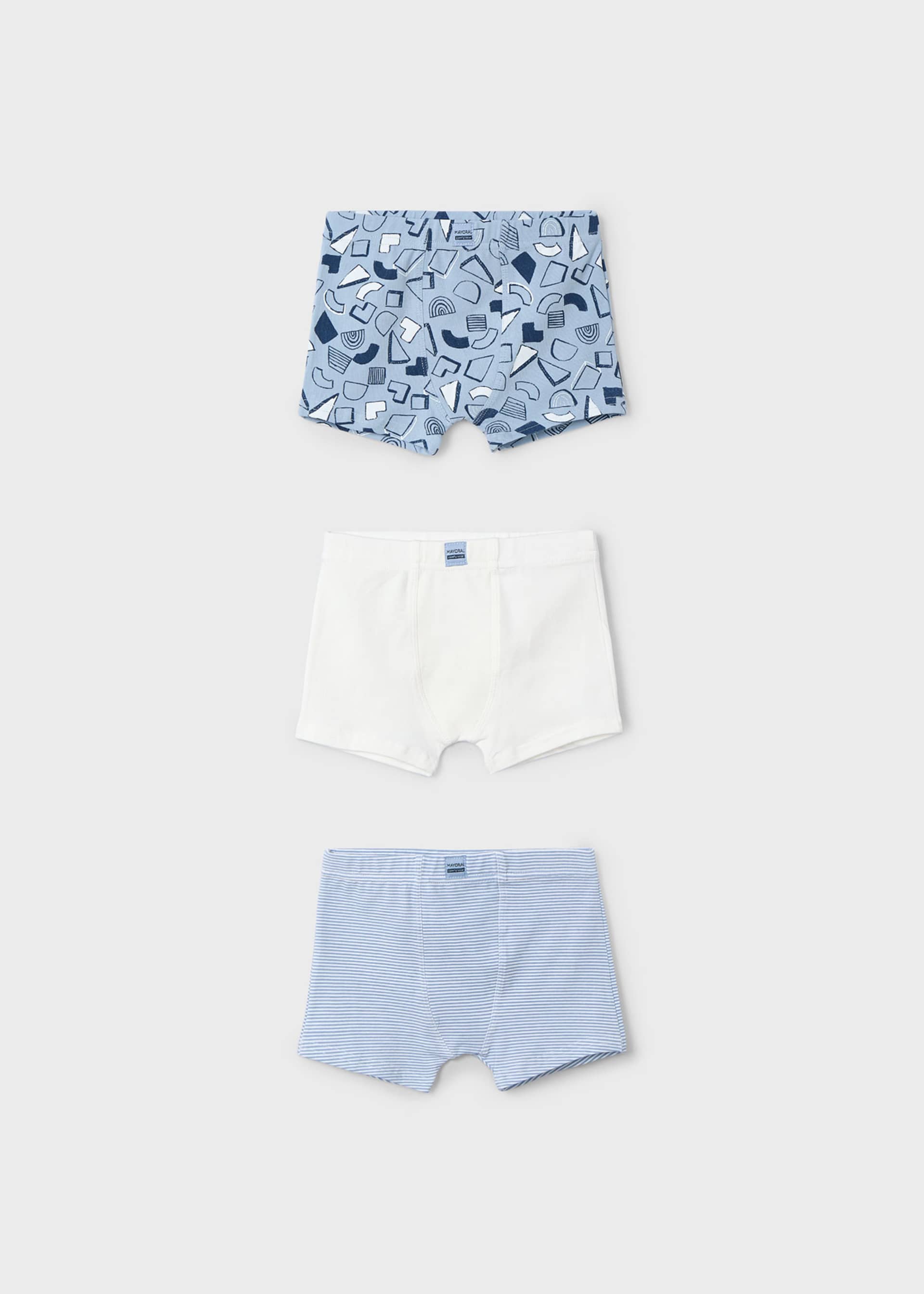 Boy set of 3 boxer shorts