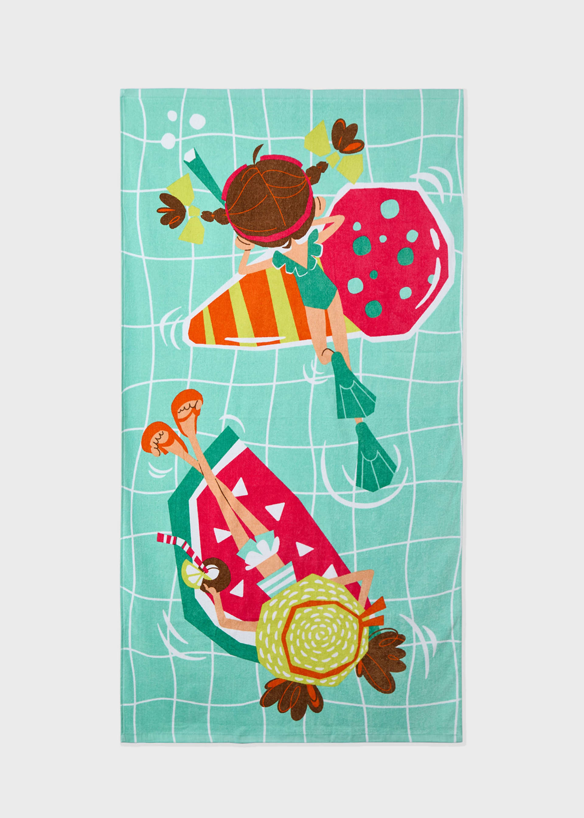 Unisex print beach towel Unisex print beach towel