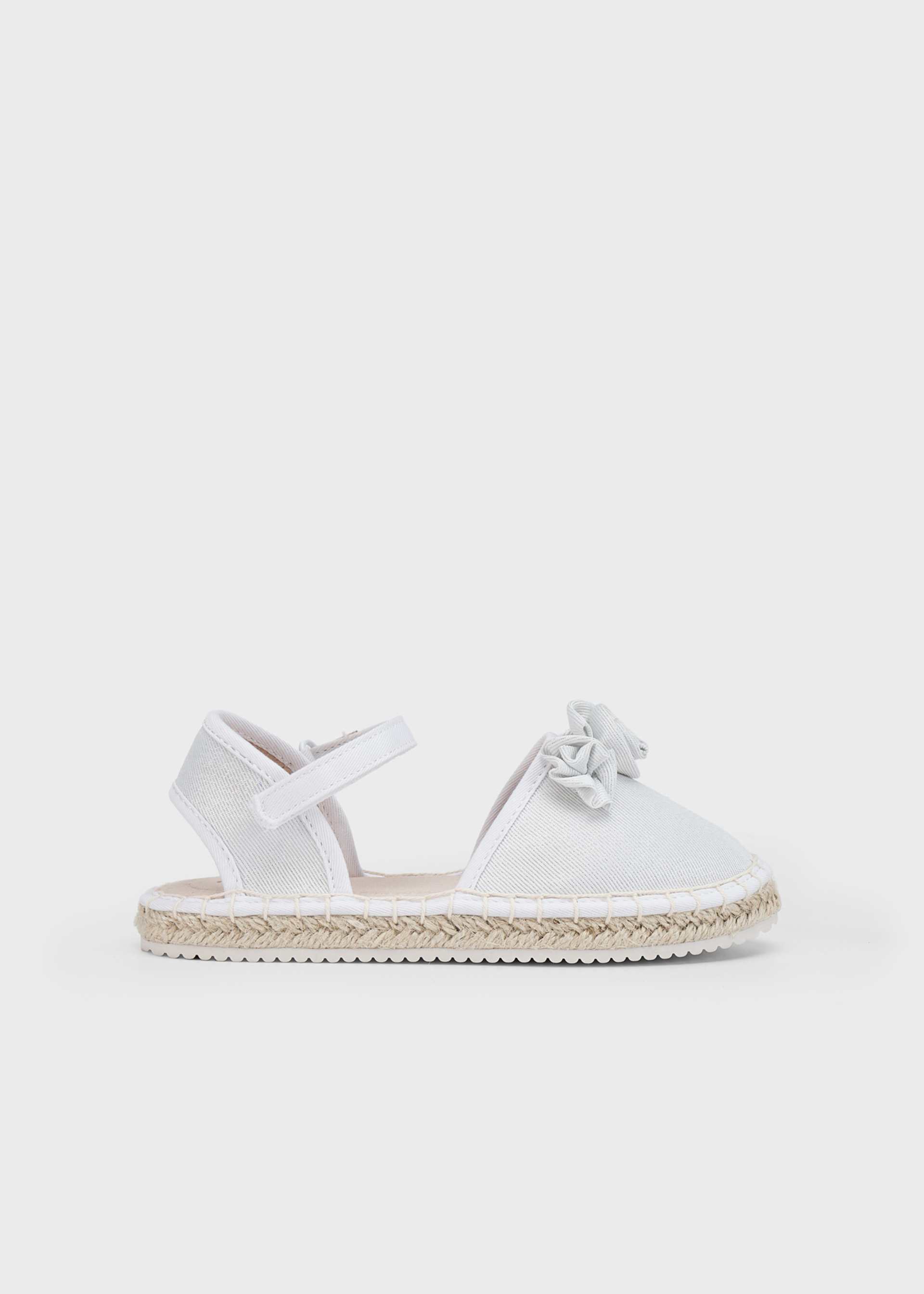 Espadrillas fiori bambina