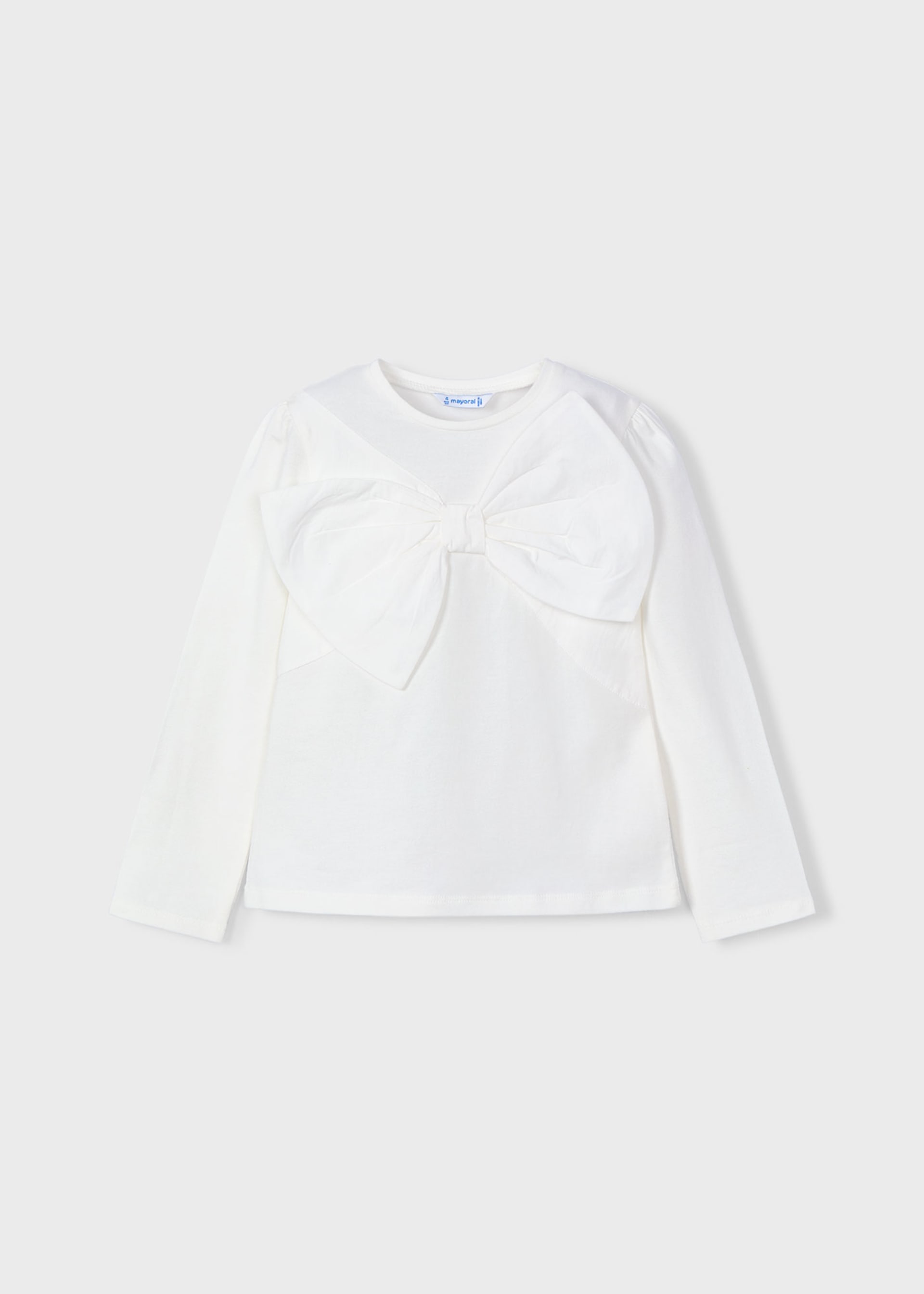 Koszulka z kokardą dla dziewczynki Koszulka z kokardą dla dziewczynki