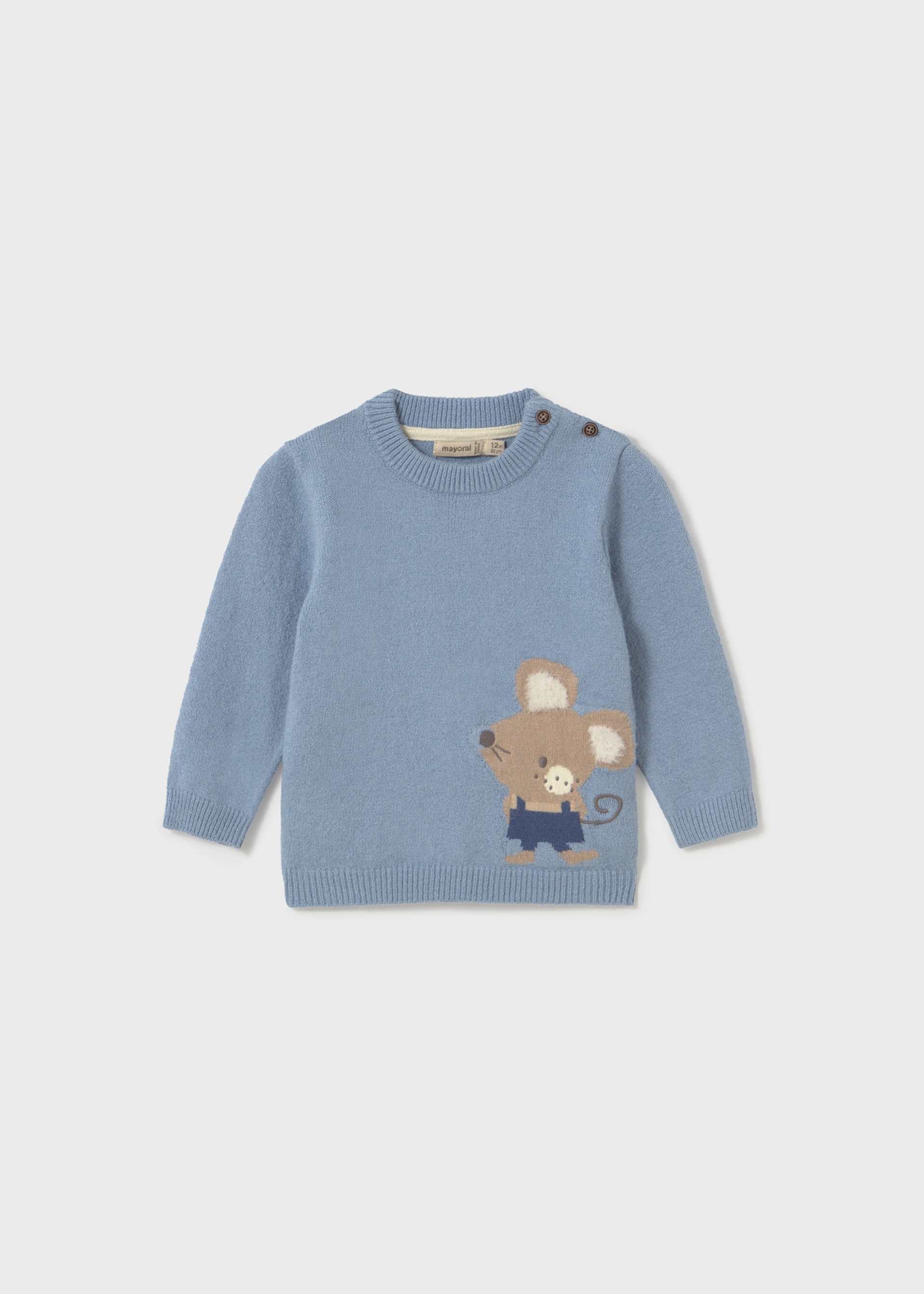 Baby intarsia jumper