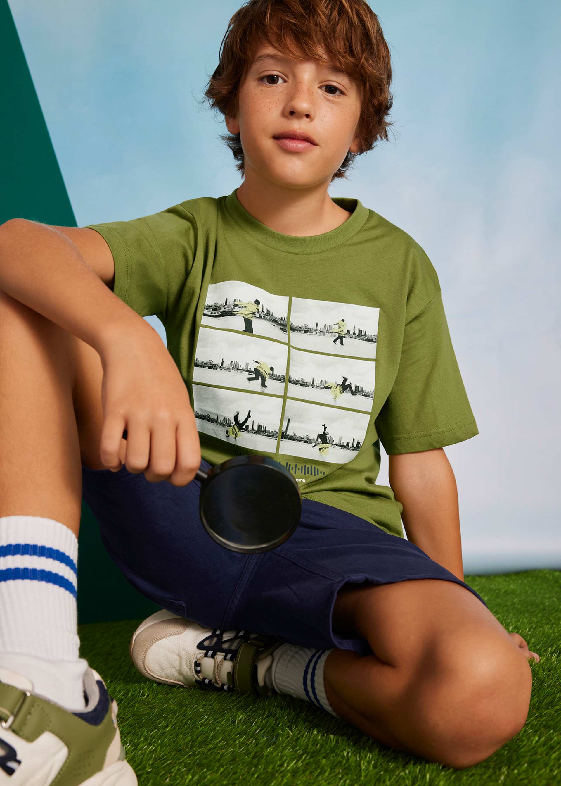 Boy print t-shirt Boy print t-shirt