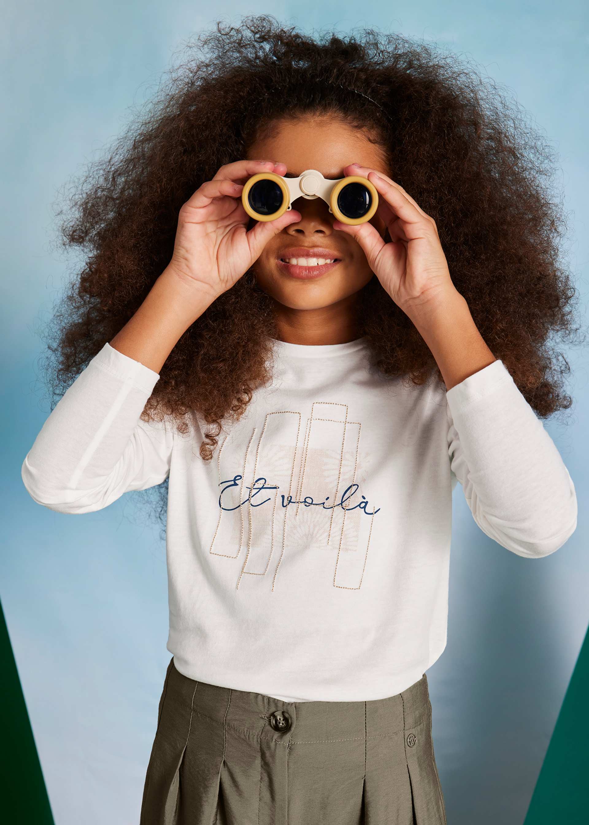 Koszulka z długim rękawem z grafiką dla dziewczynki