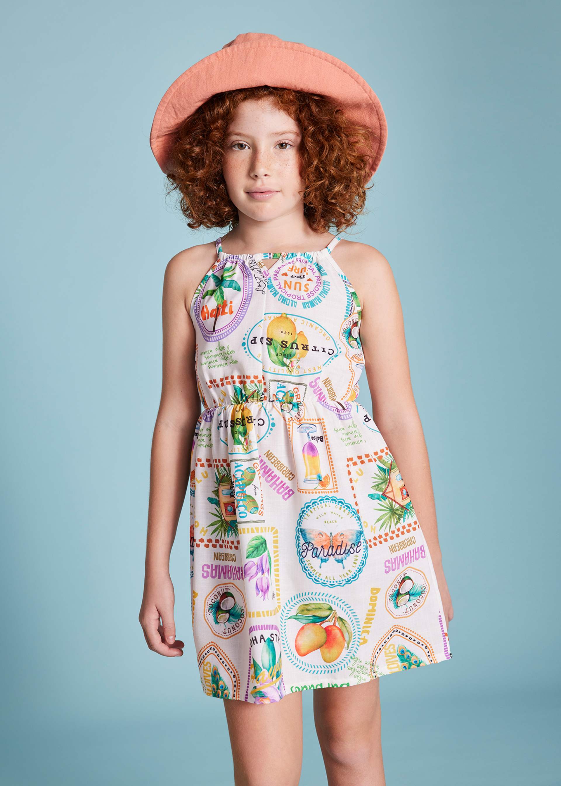 Φόρεμα σταμπωτό κορίτσι