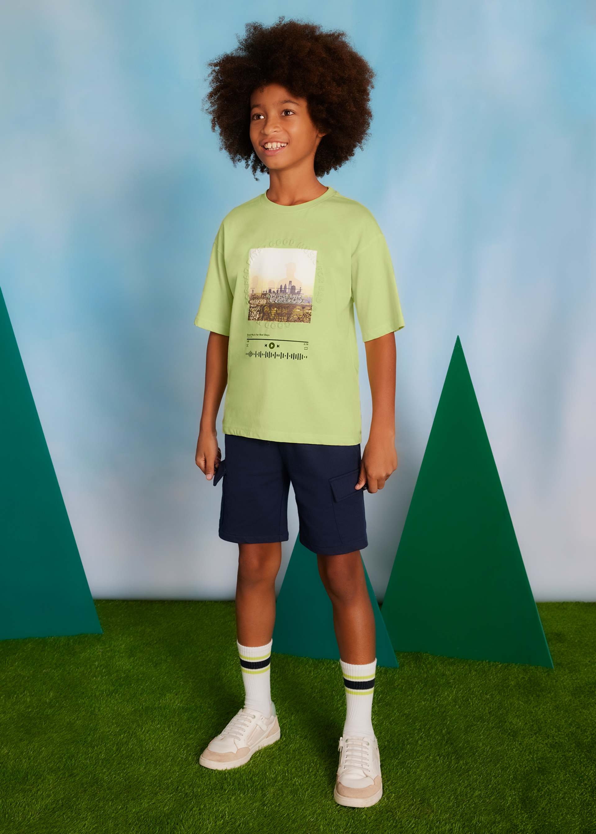 T-Shirt Stadt Teenager Jungen T-Shirt Stadt Teenager Jungen