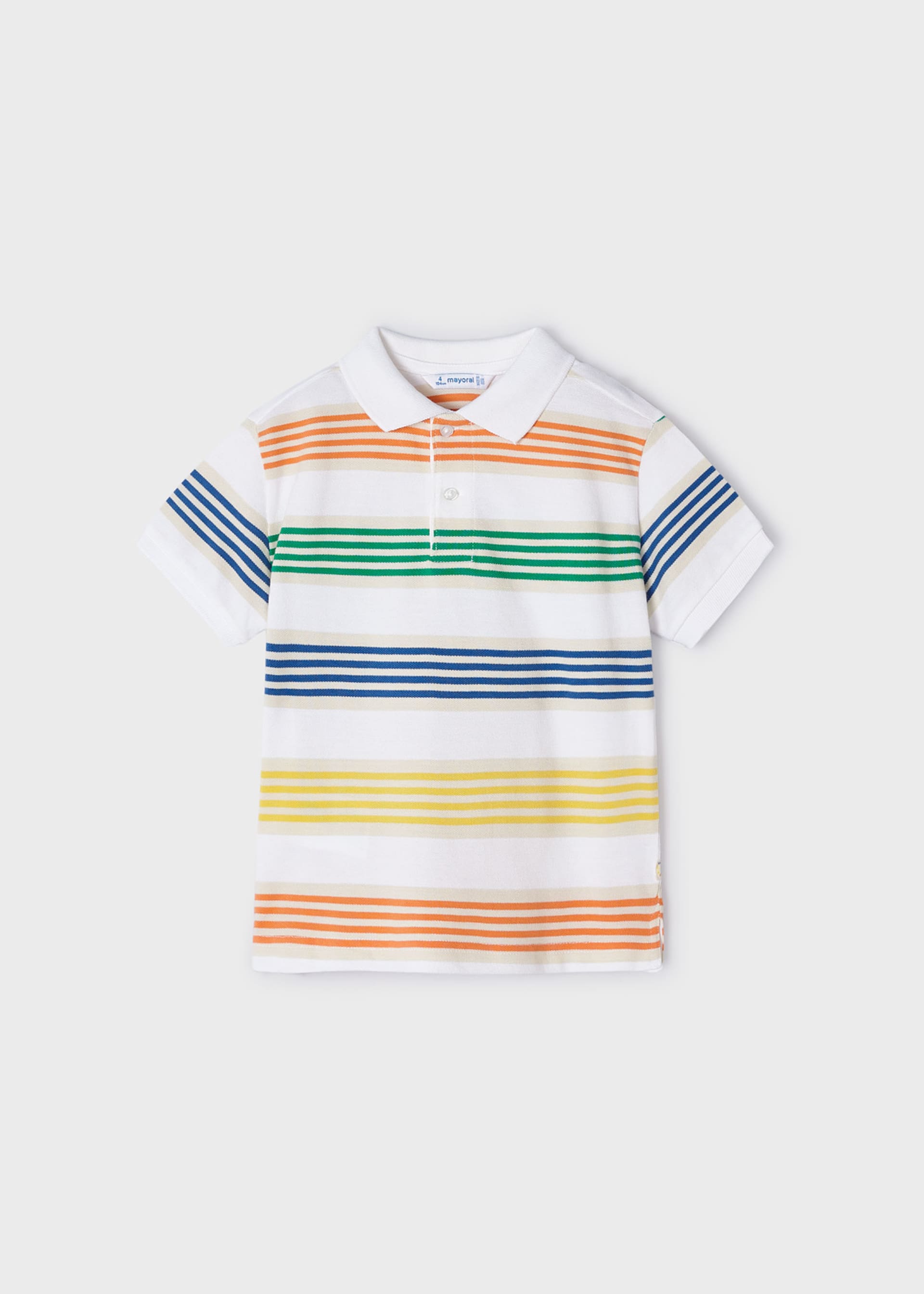 Poloshirt Streifen Better Cotton Jungen