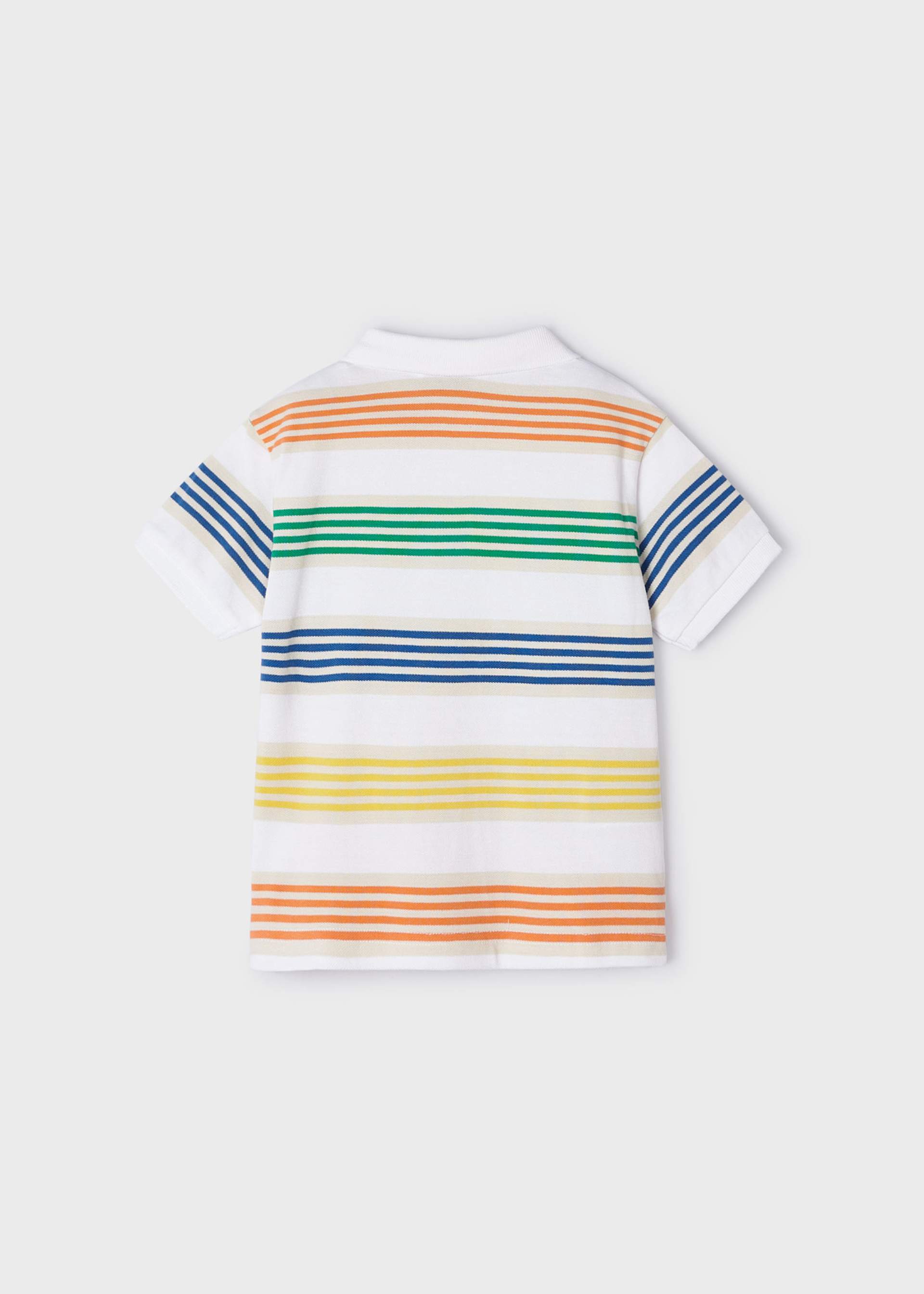 Poloshirt Streifen Better Cotton Jungen