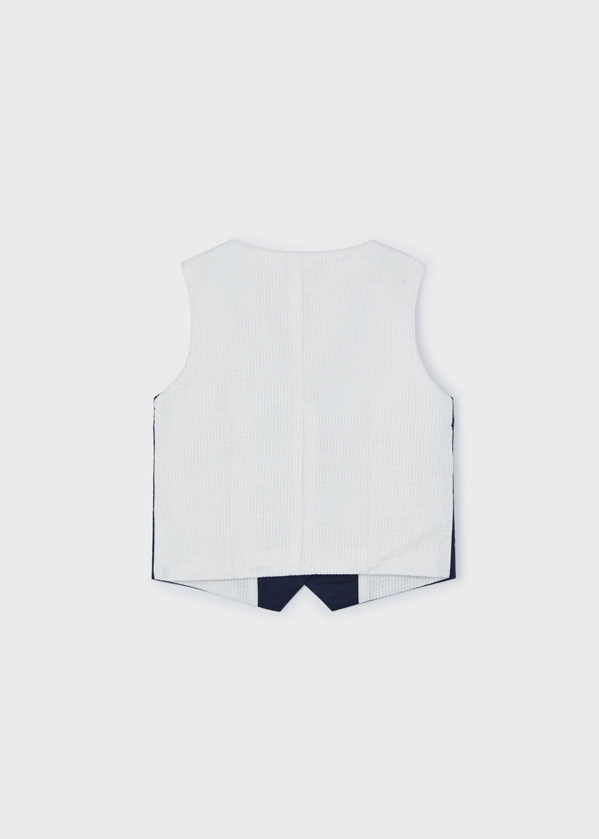 Boy Linen Waistcoat