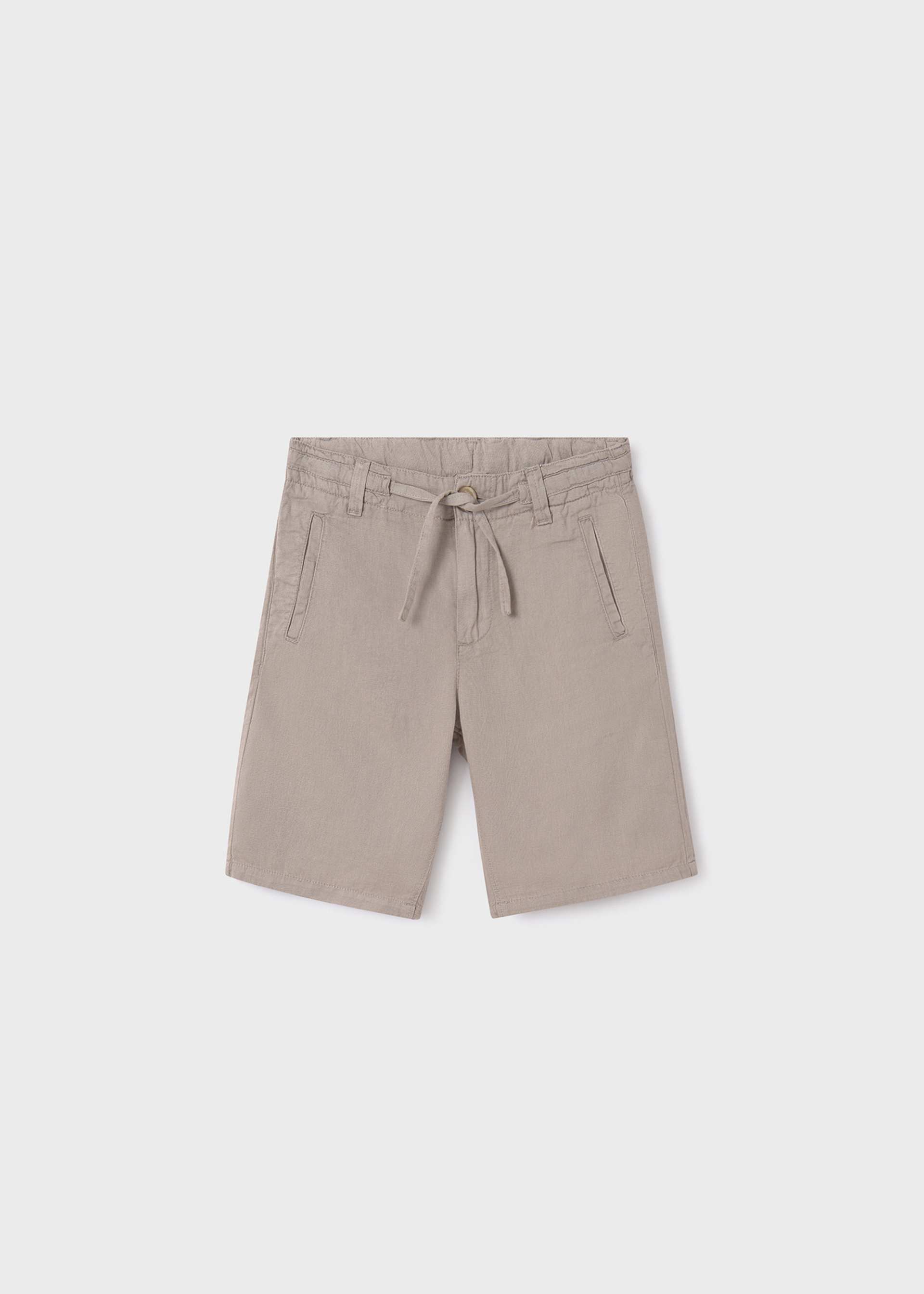 Boy Bermuda Linen Shorts Better Cotton