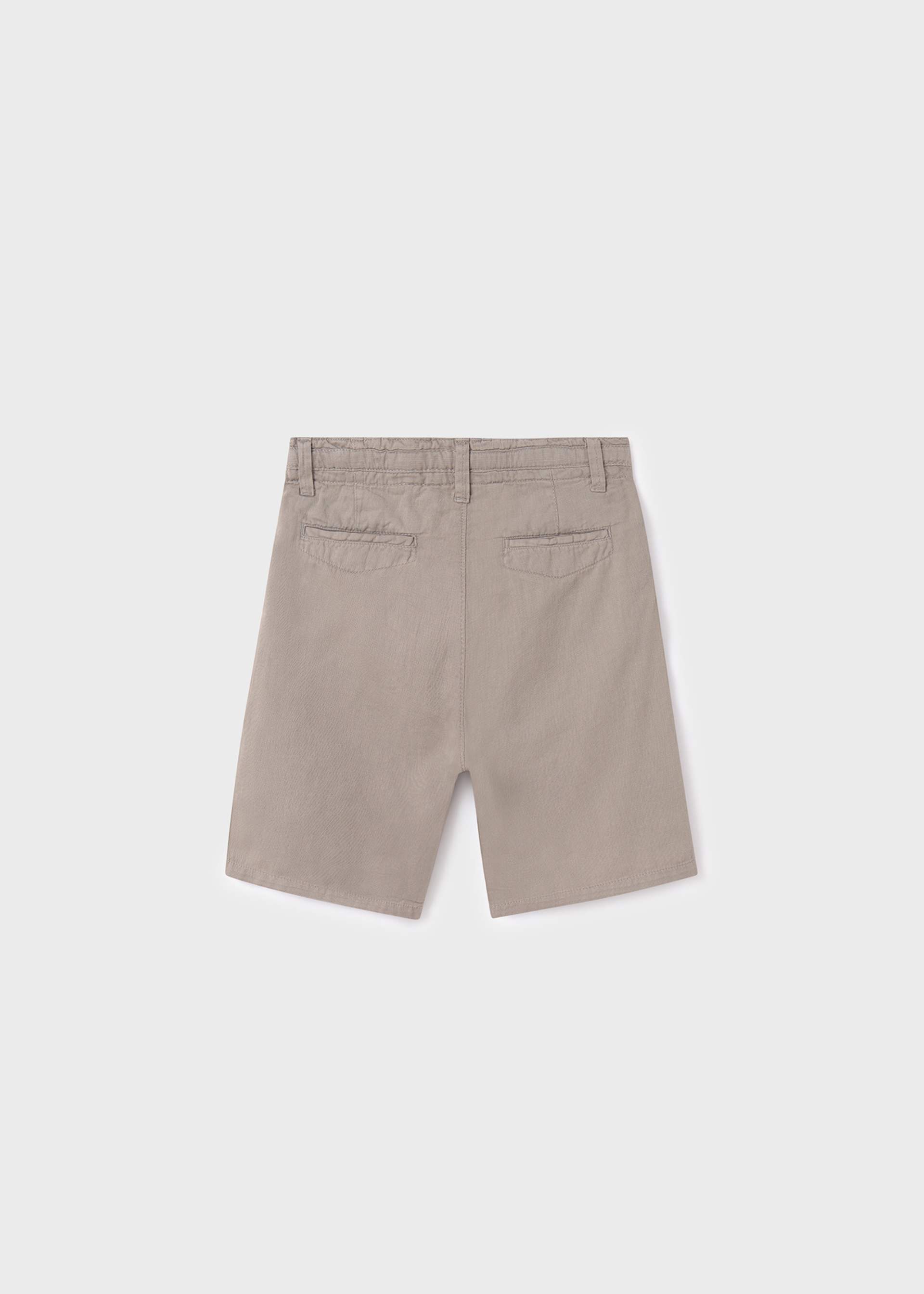 Leinen-Bermudas Better Cotton Teenager Jungen