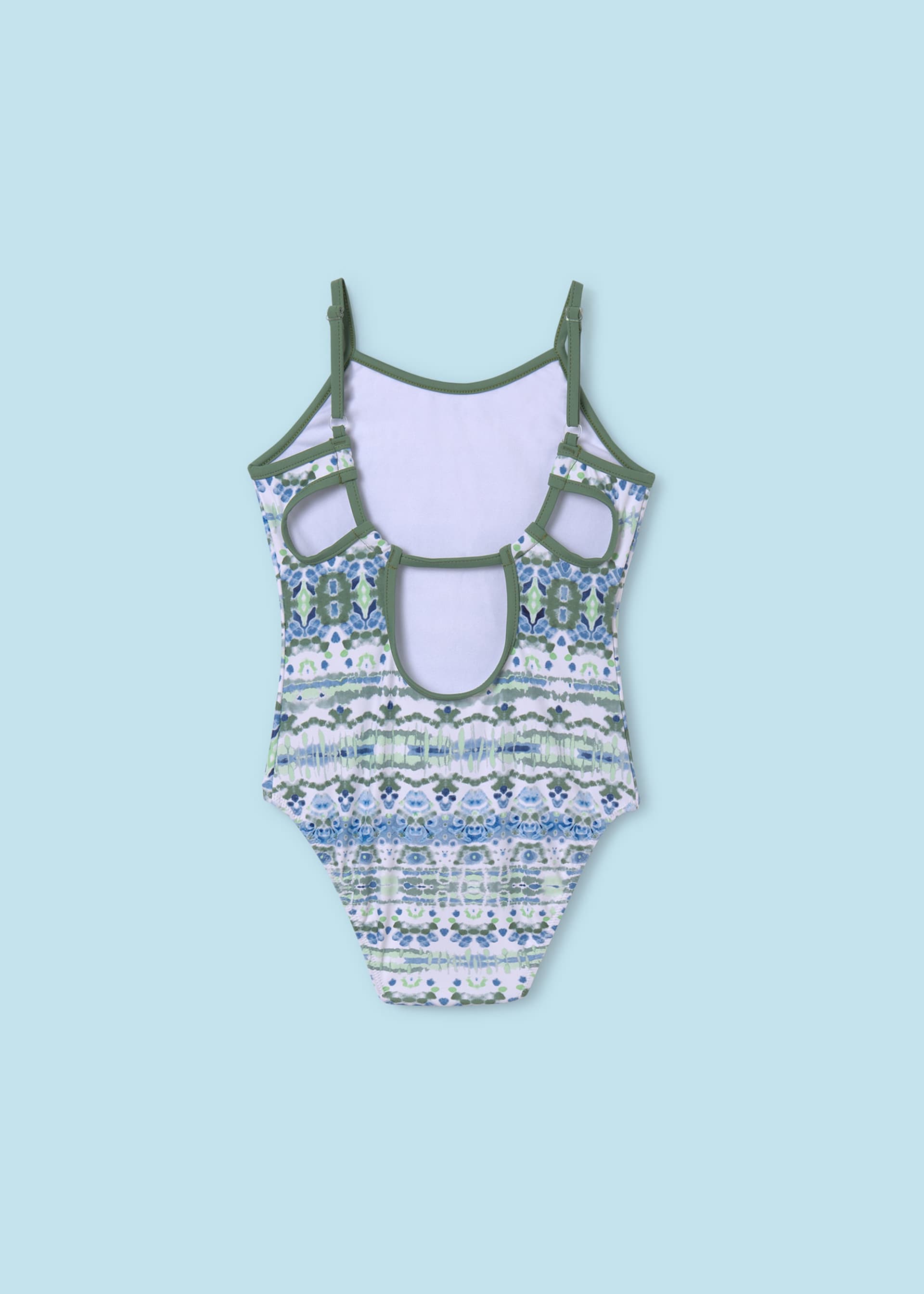 Girl print swimsuit