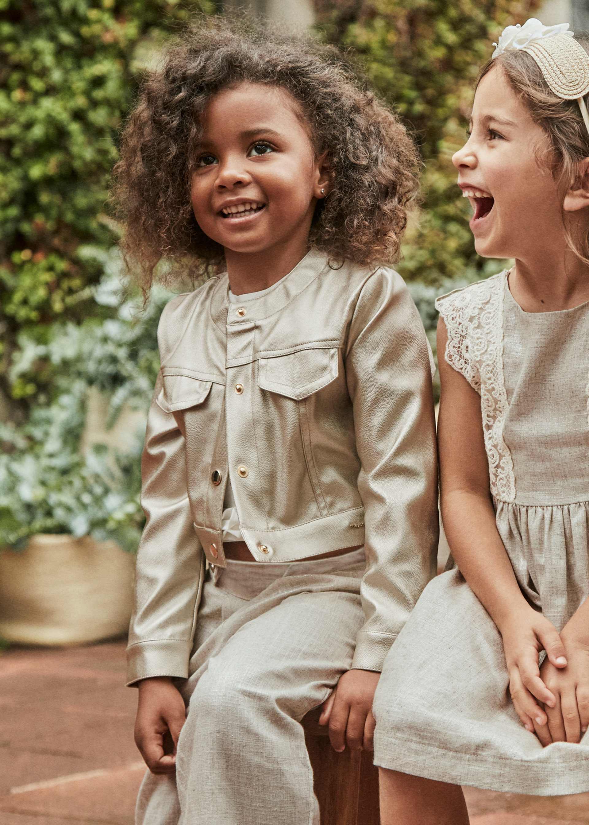 Veste métallisée fille Veste métallisée fille