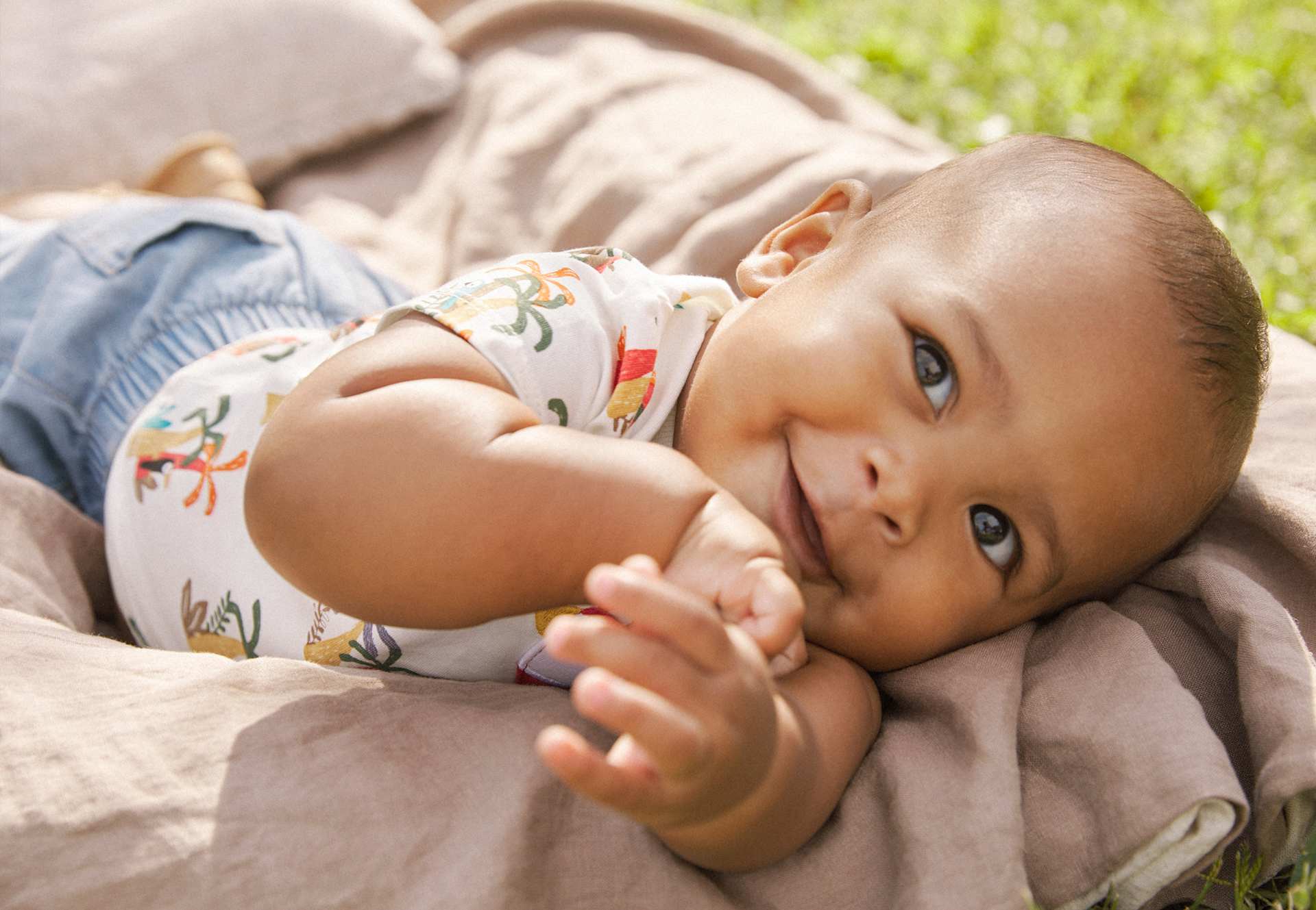 Newborn boy shorts and t-shirt set