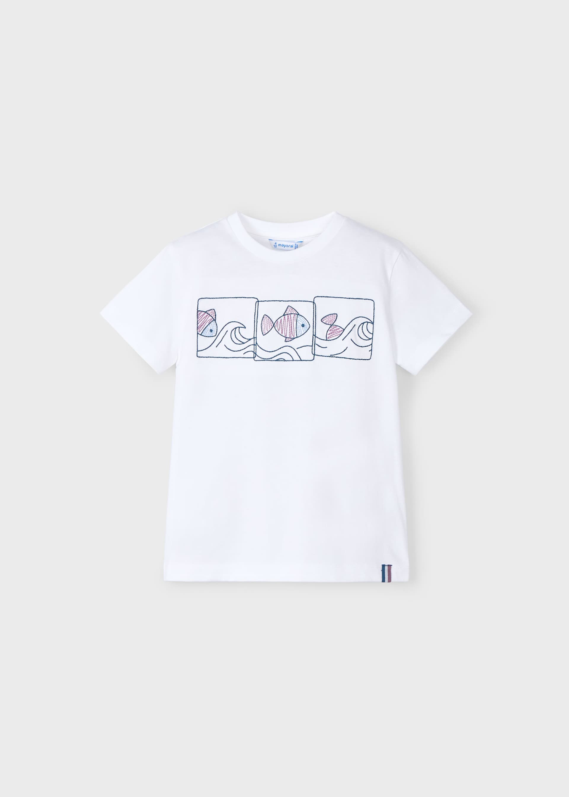 Shirt bestickt Printmotiv Jungen Shirt bestickt Printmotiv Jungen
