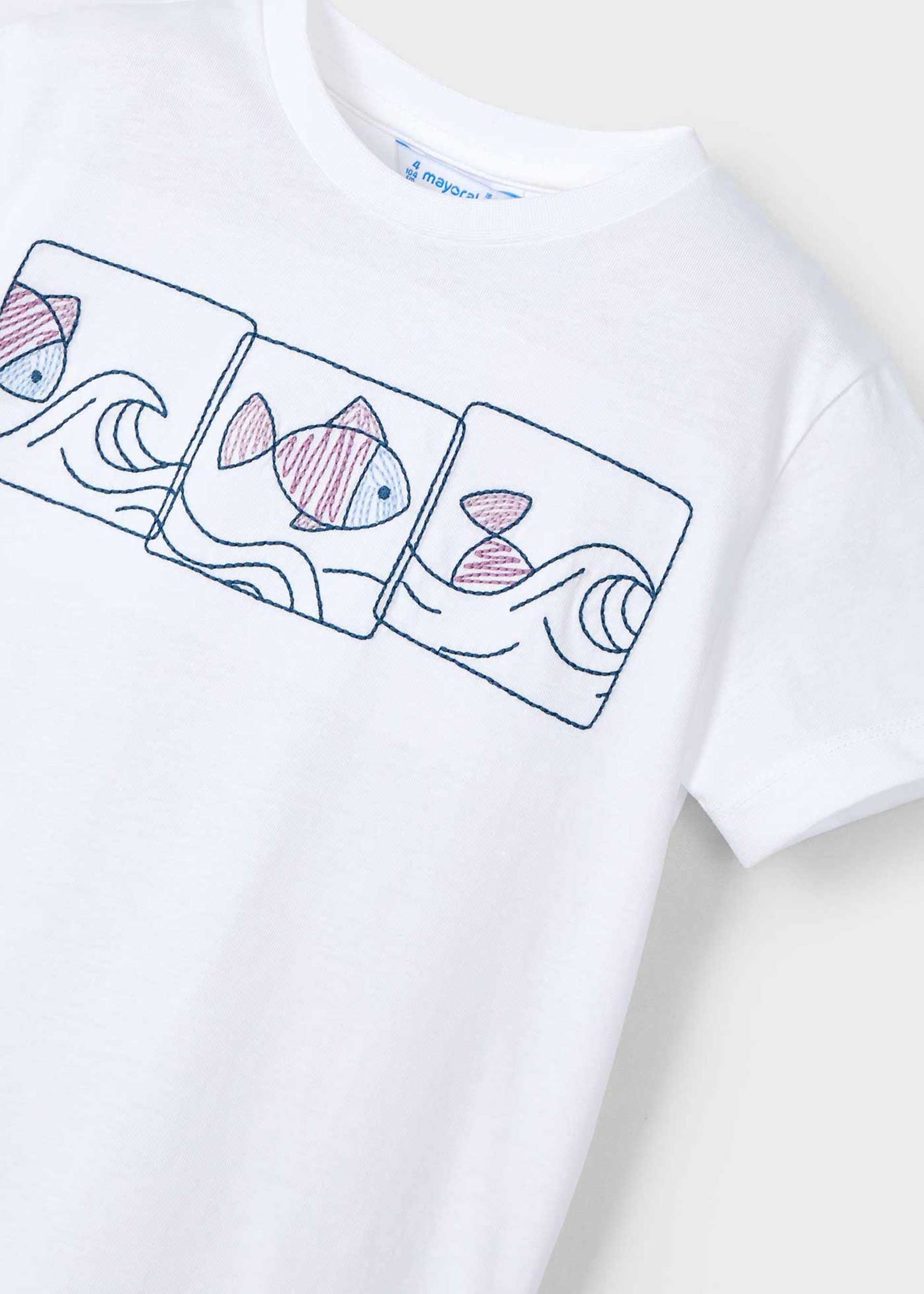 T-shirt brodé garçon T-shirt brodé garçon