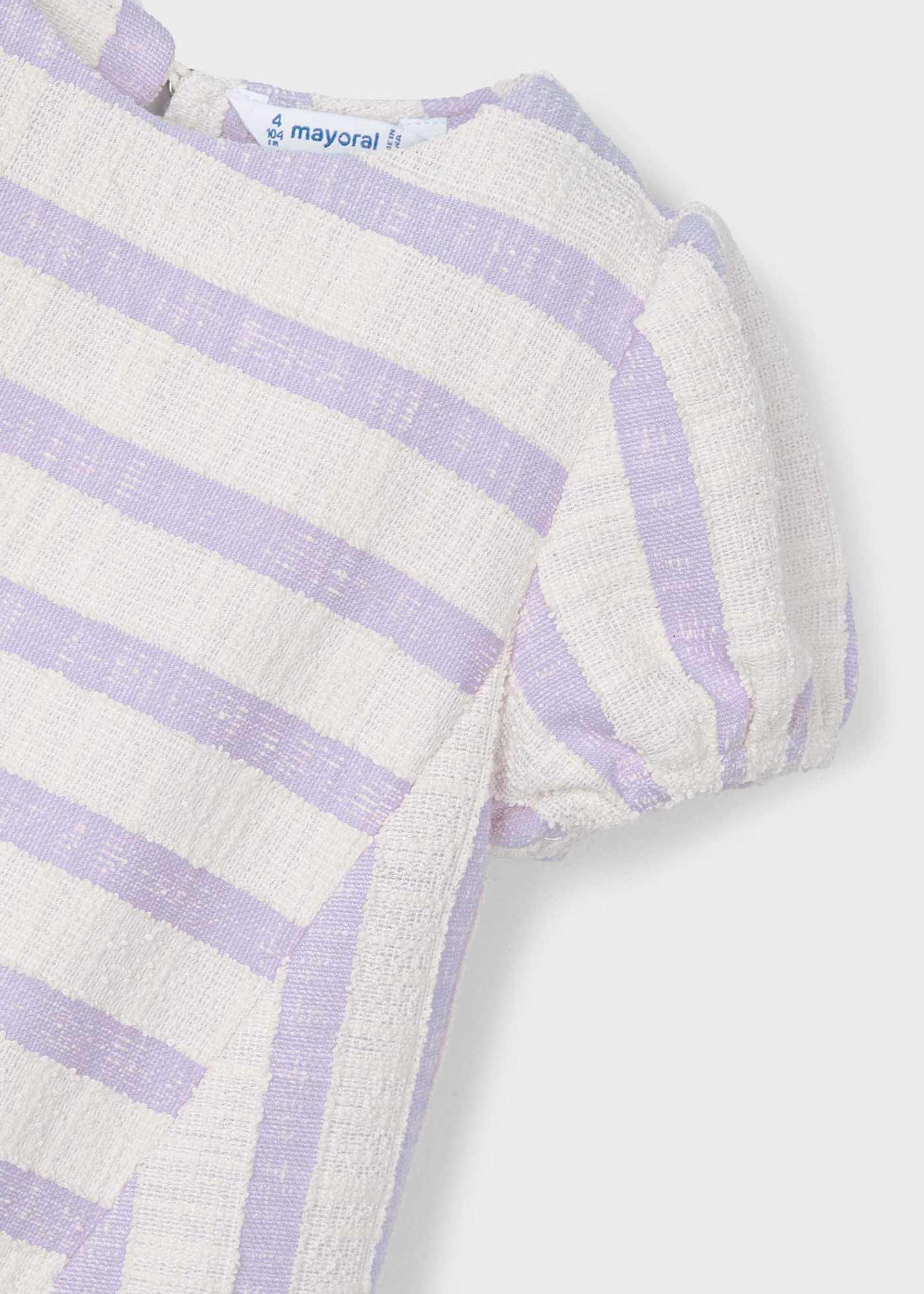 Camisola riscas menina