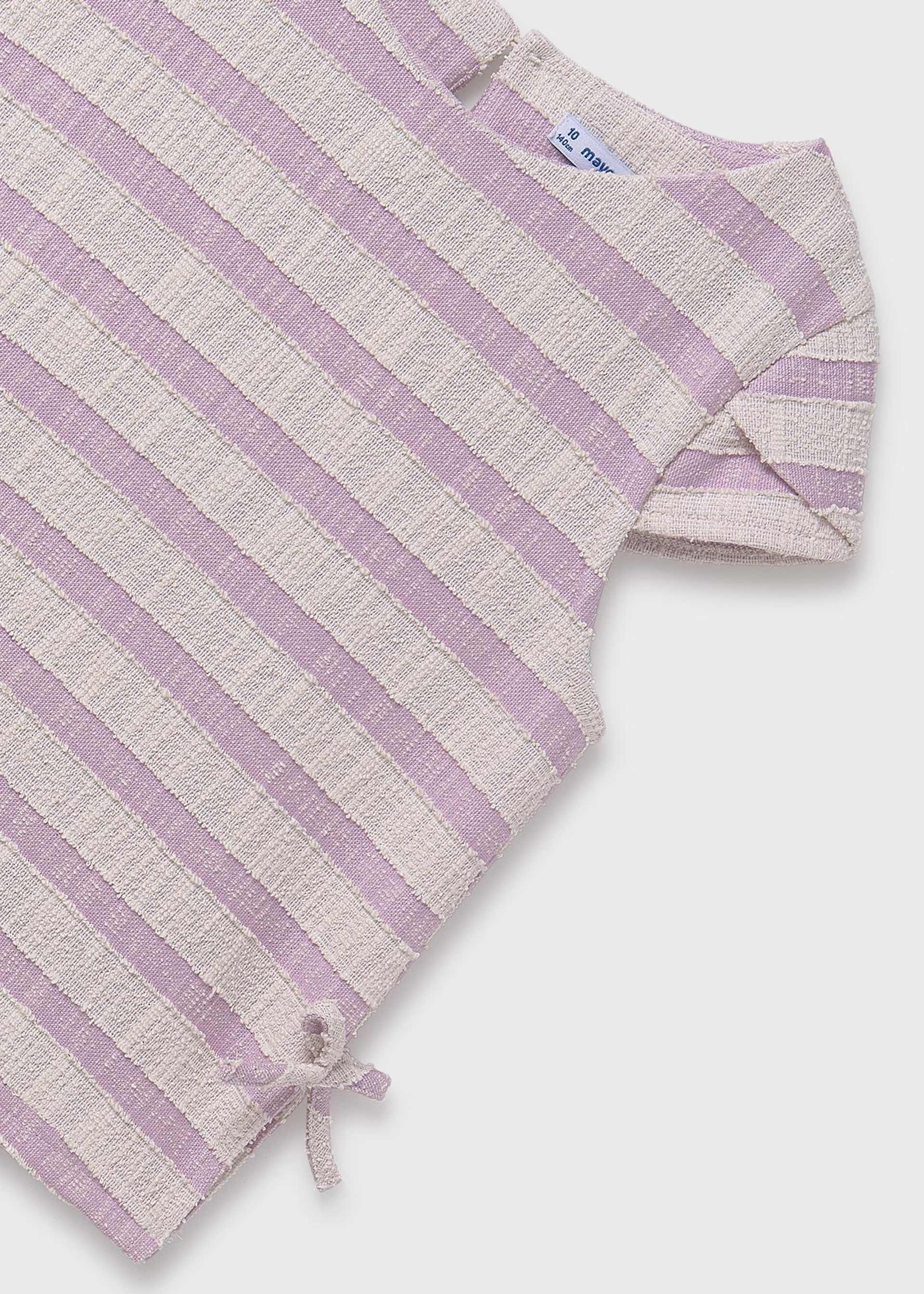 Girl striped top