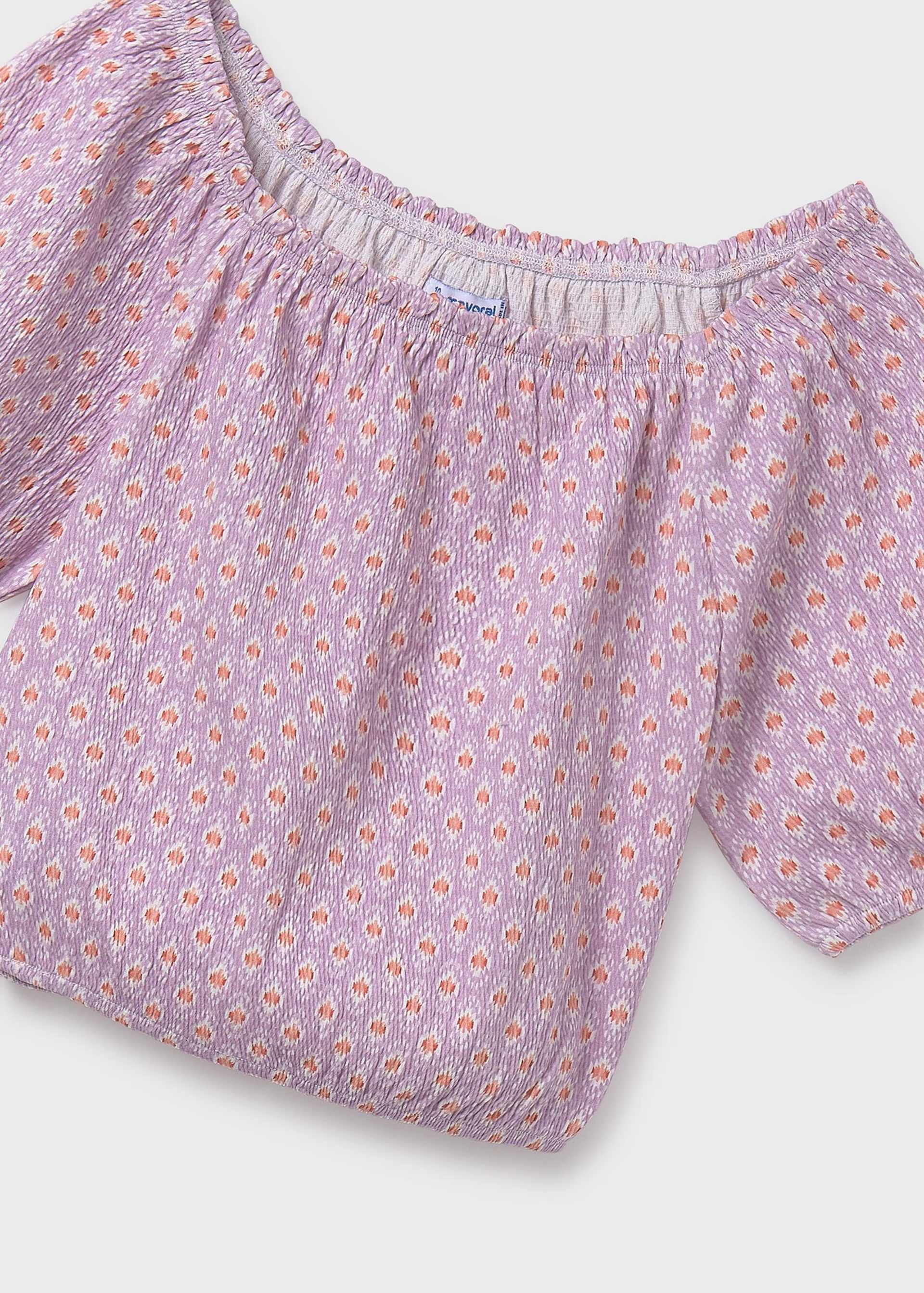 Girl boat neck top Girl boat neck top