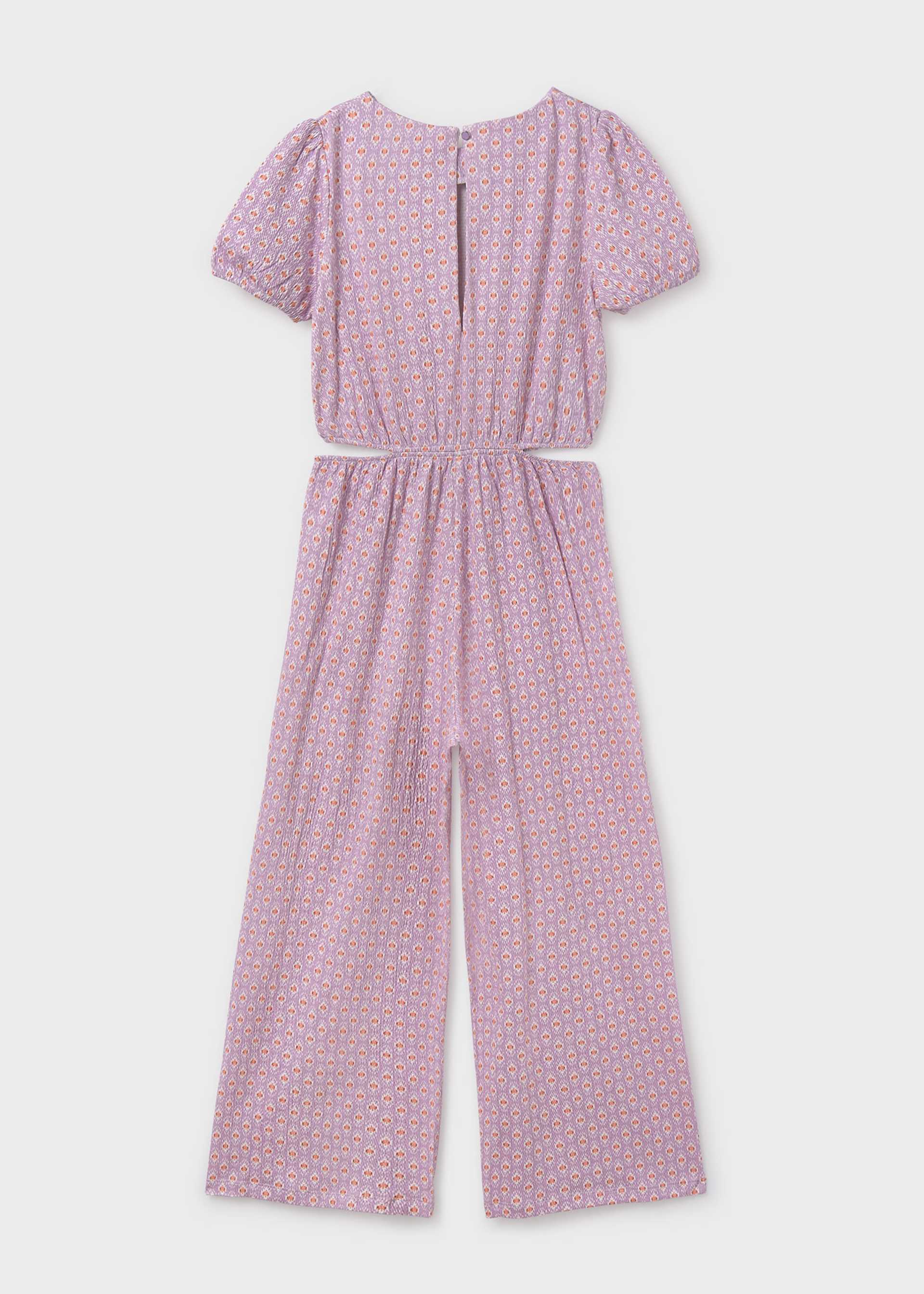 Girl structured jumpsuit