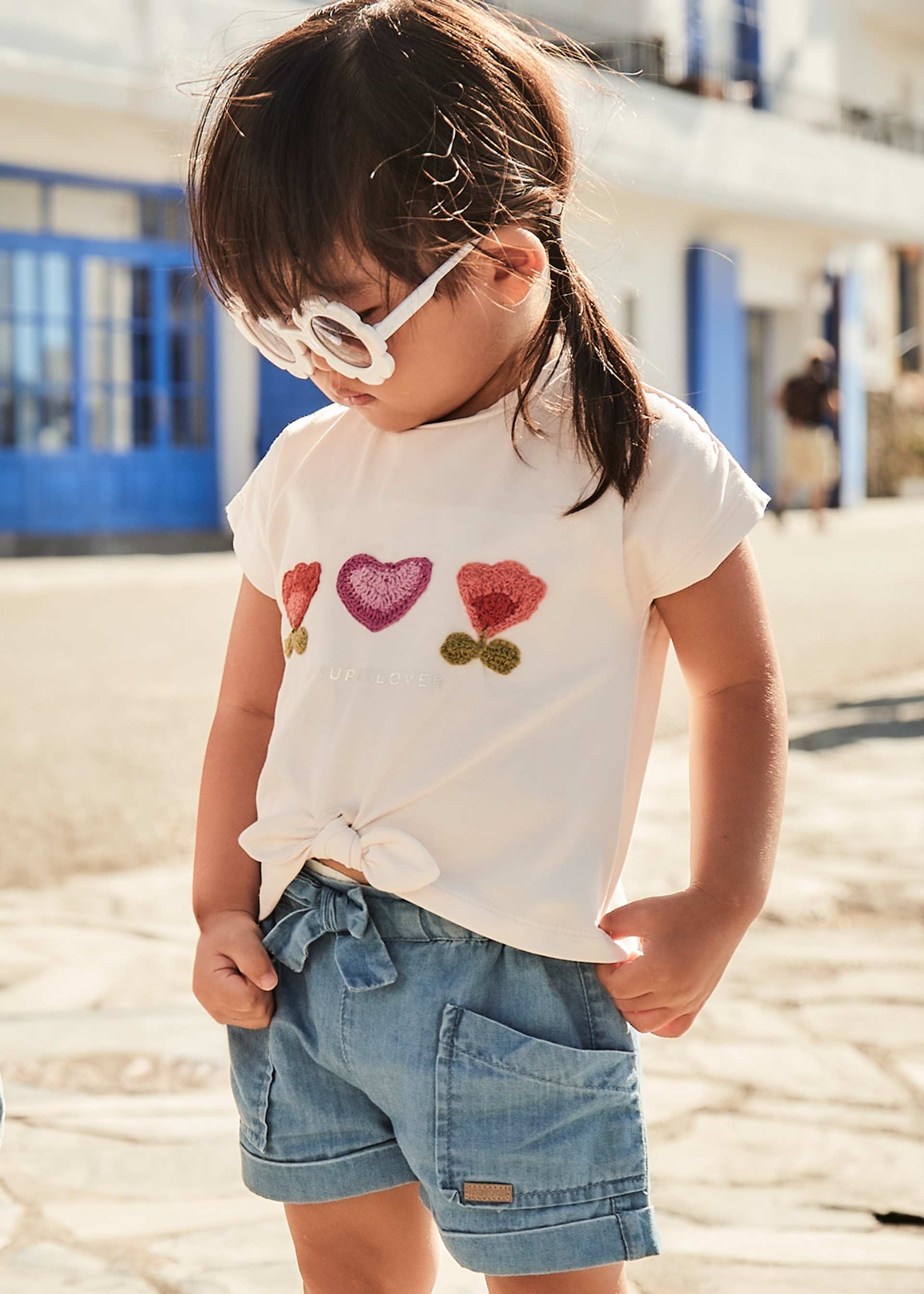 Baby shorts with bow Baby shorts with bow