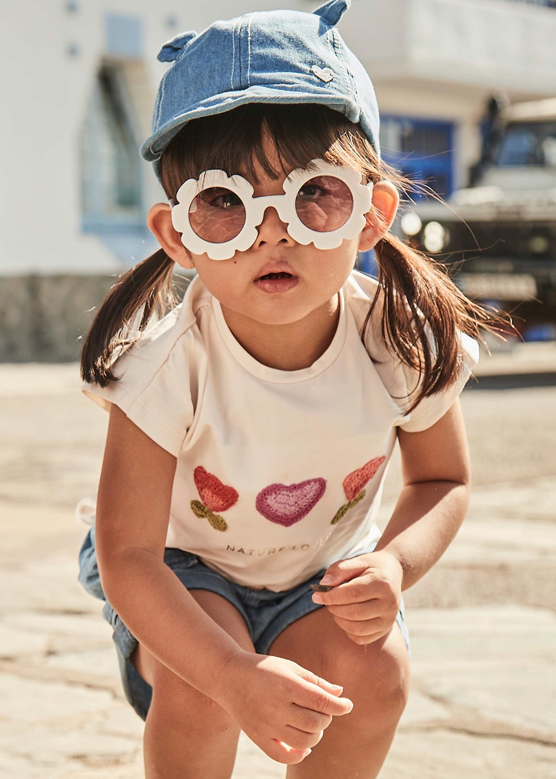 Baby cap with ears Baby cap with ears