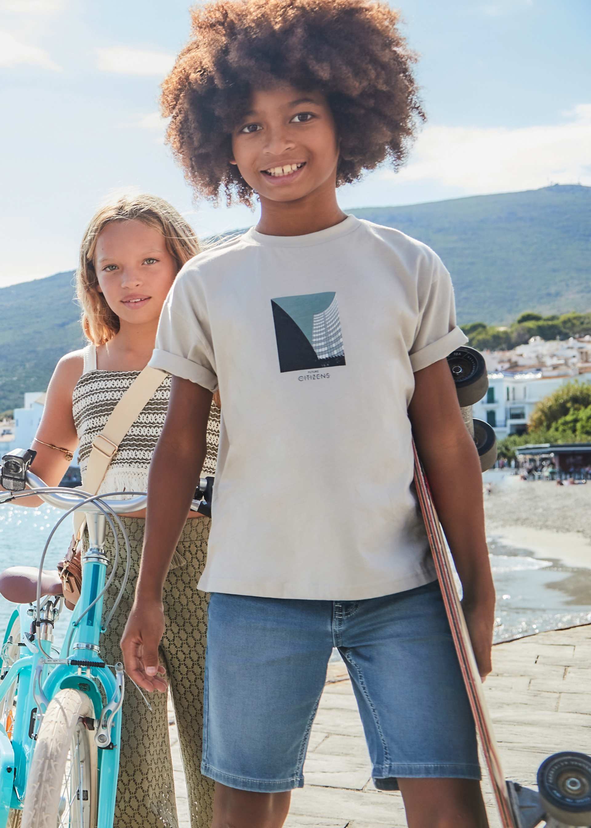 Bermuda jeans ragazzo