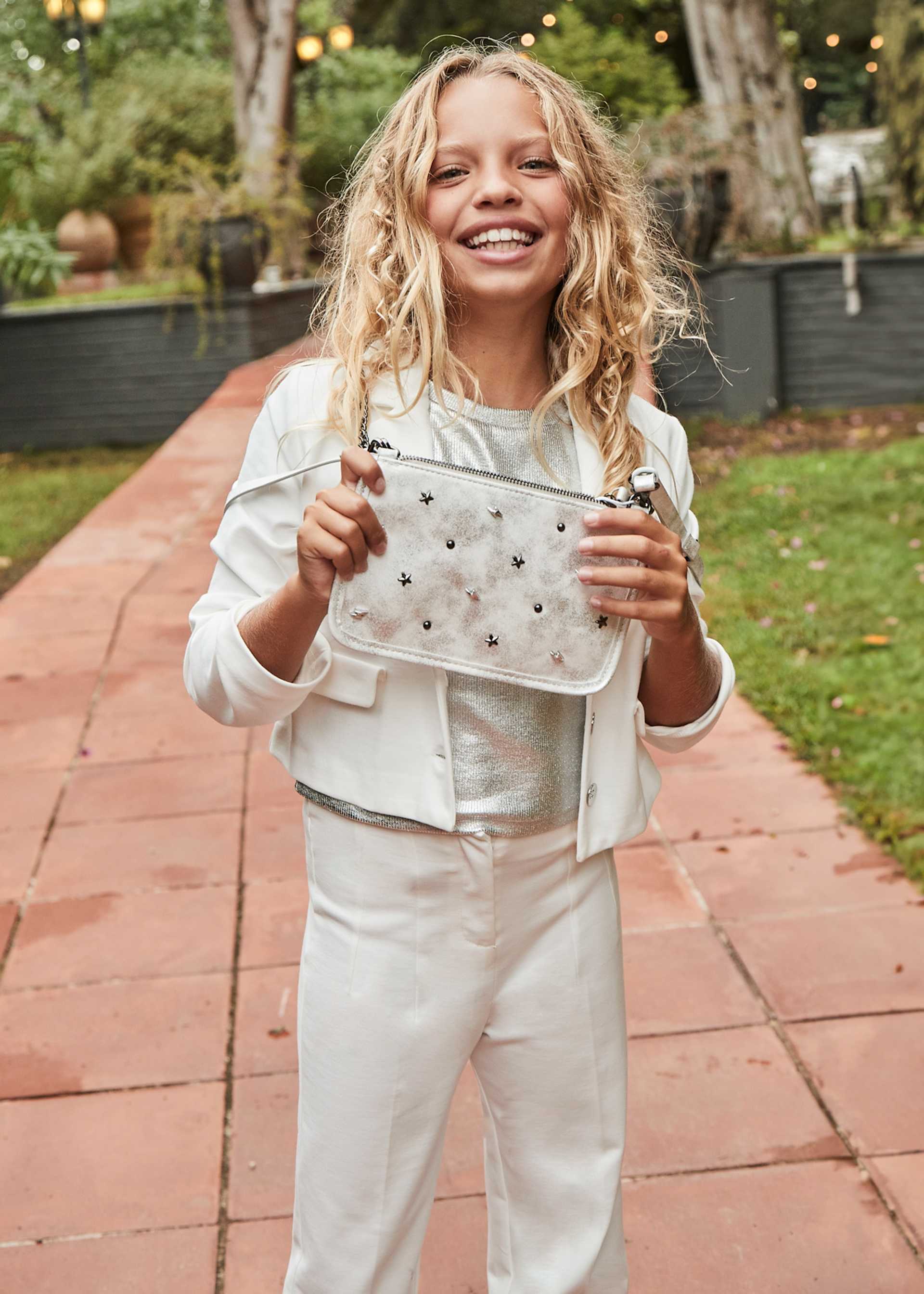 T-Shirt Nieten Teenager Mädchen T-Shirt Nieten Teenager Mädchen