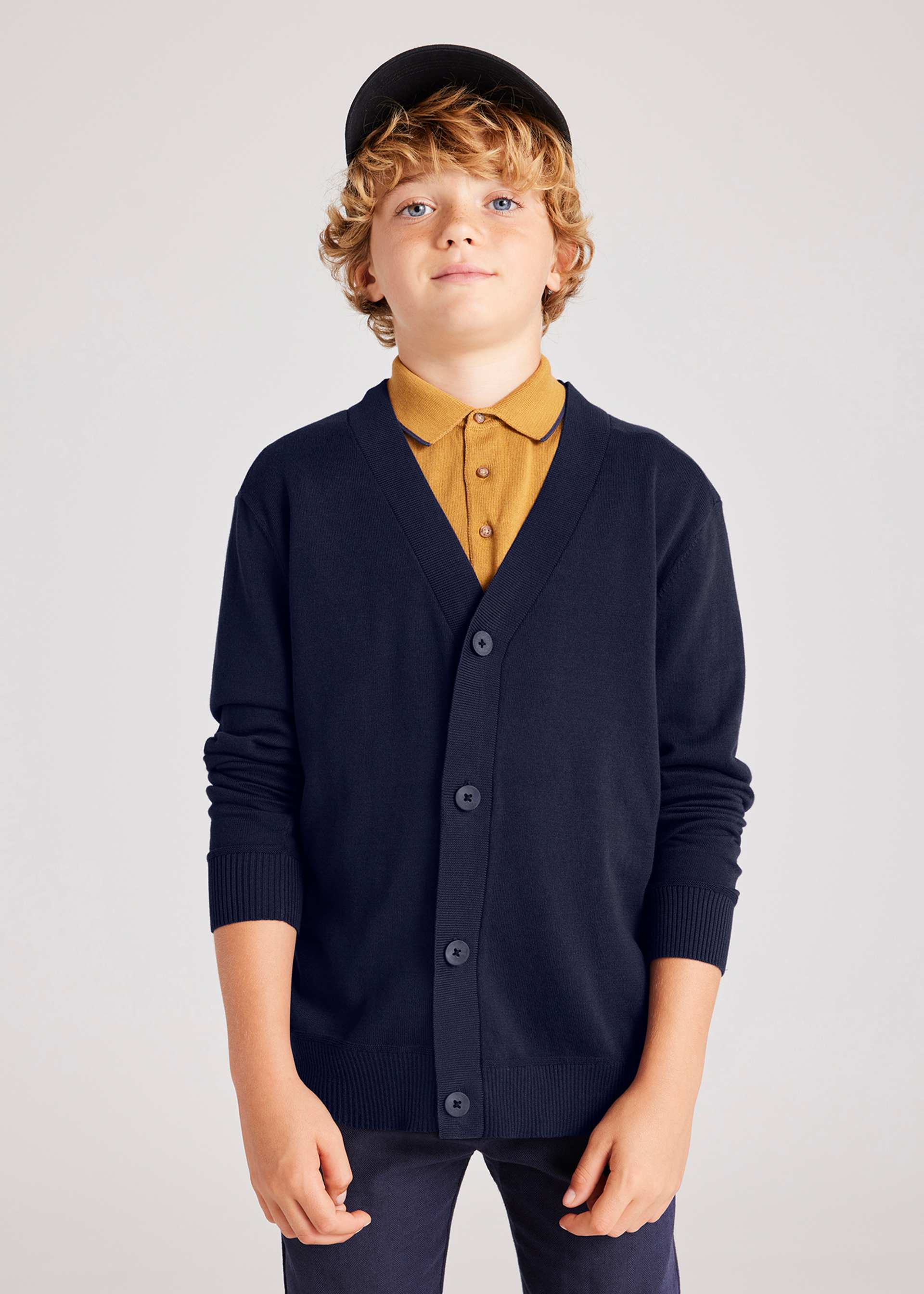 Cardigan in maglia ragazzo