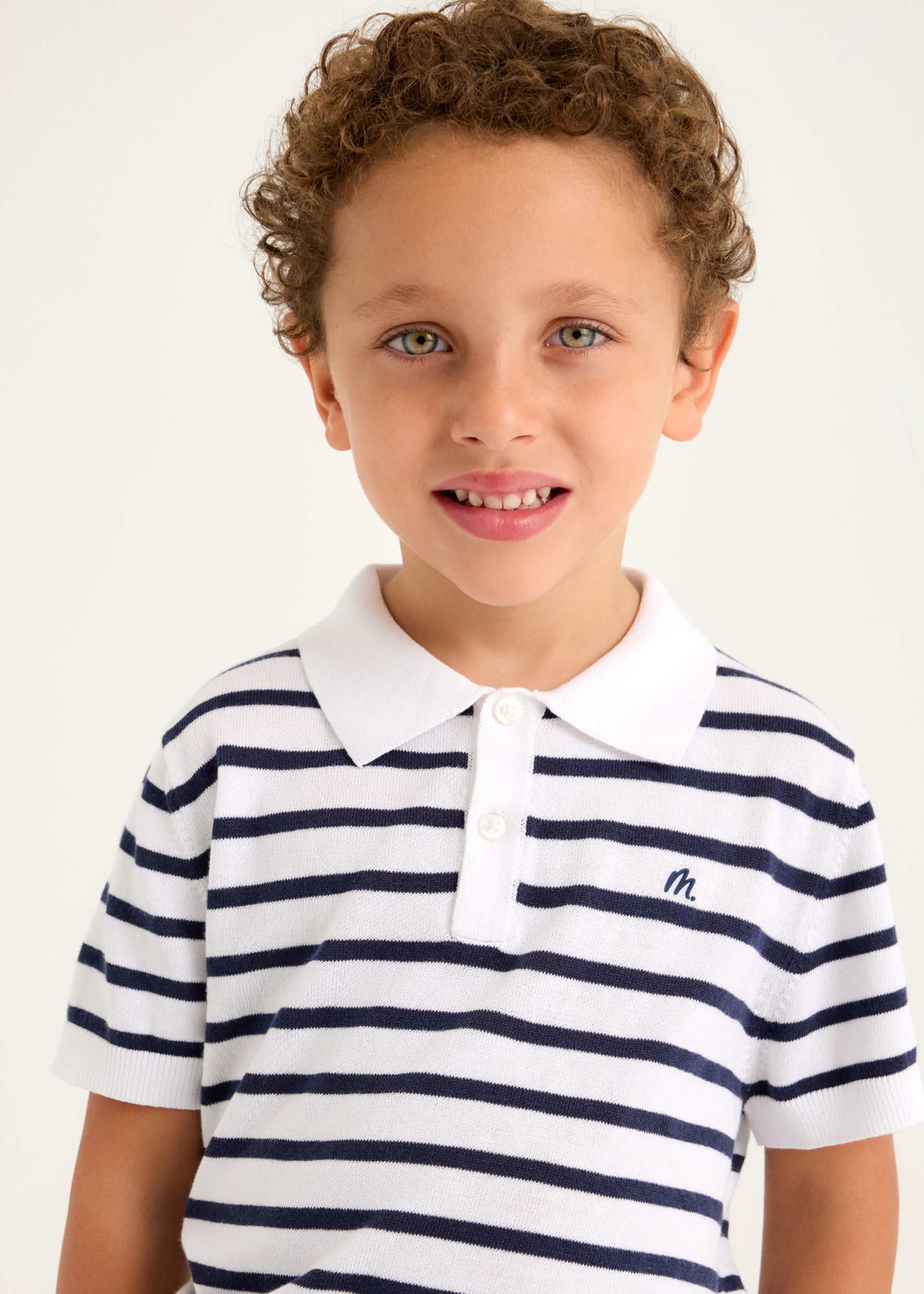 Polo tricô menino