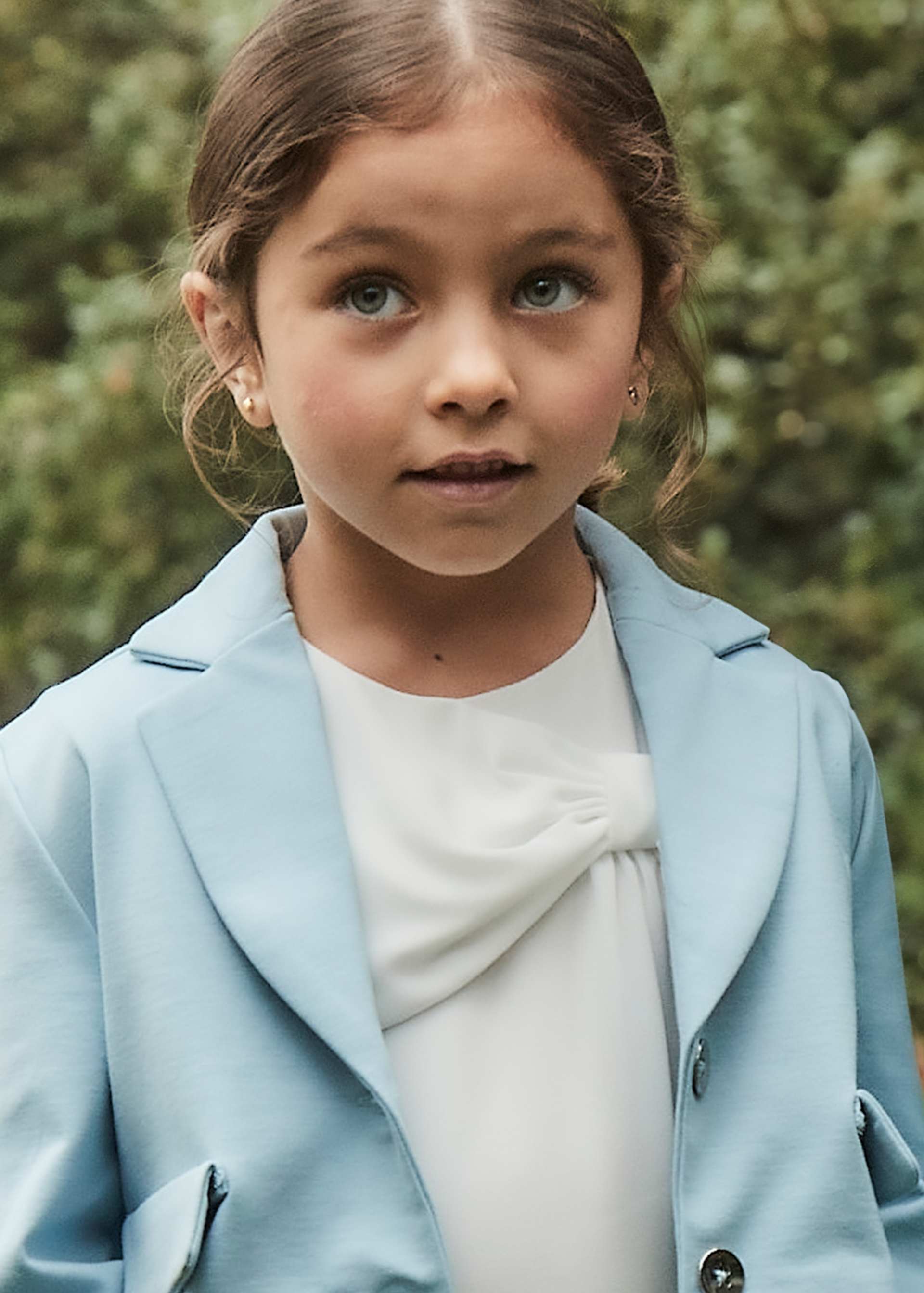 Bluzka z kokardą dla dziewczynki