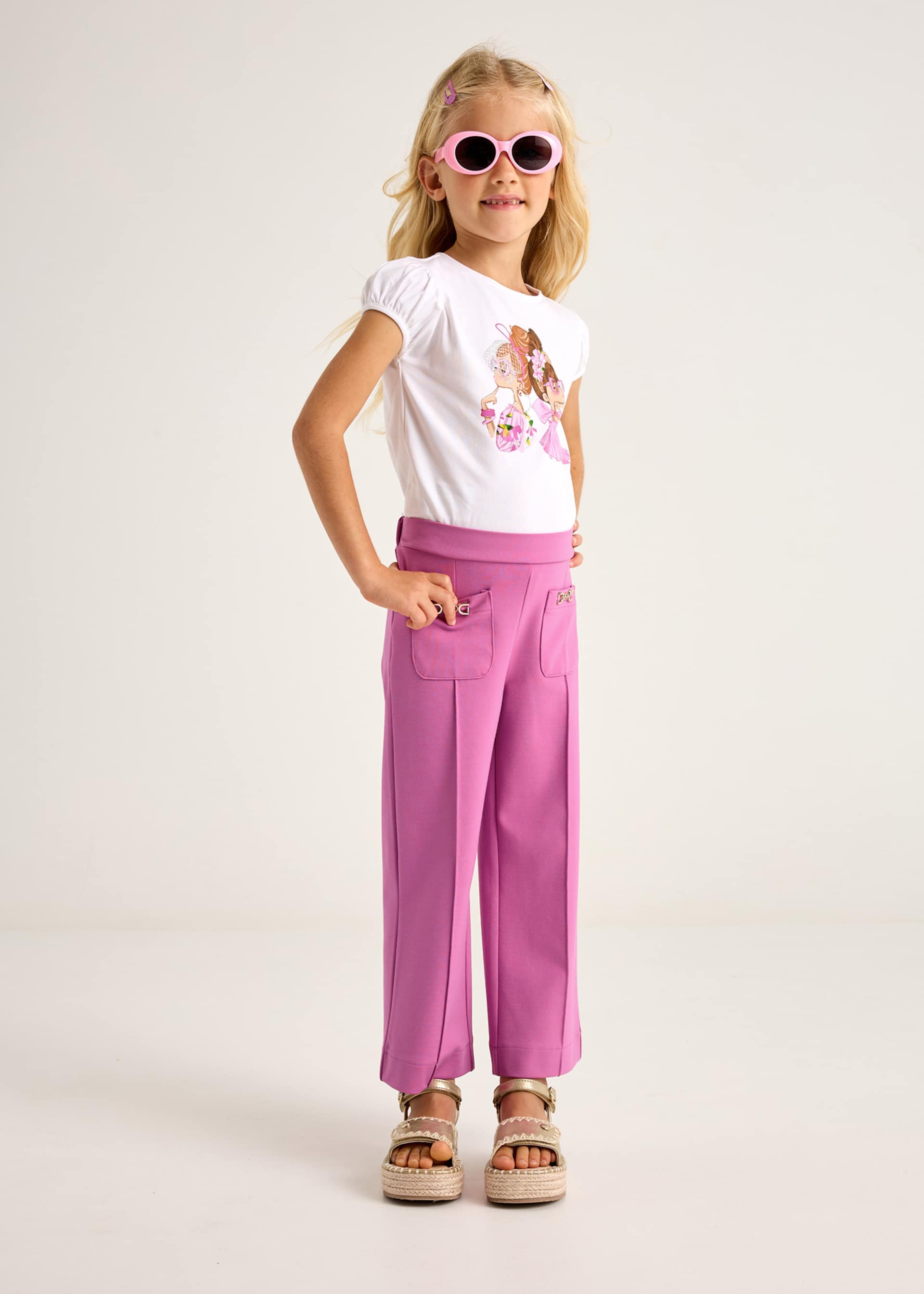Pantalone elegante bambina