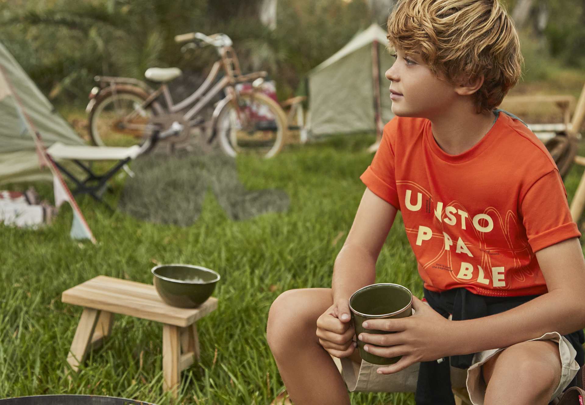 T-shirt texte garçon