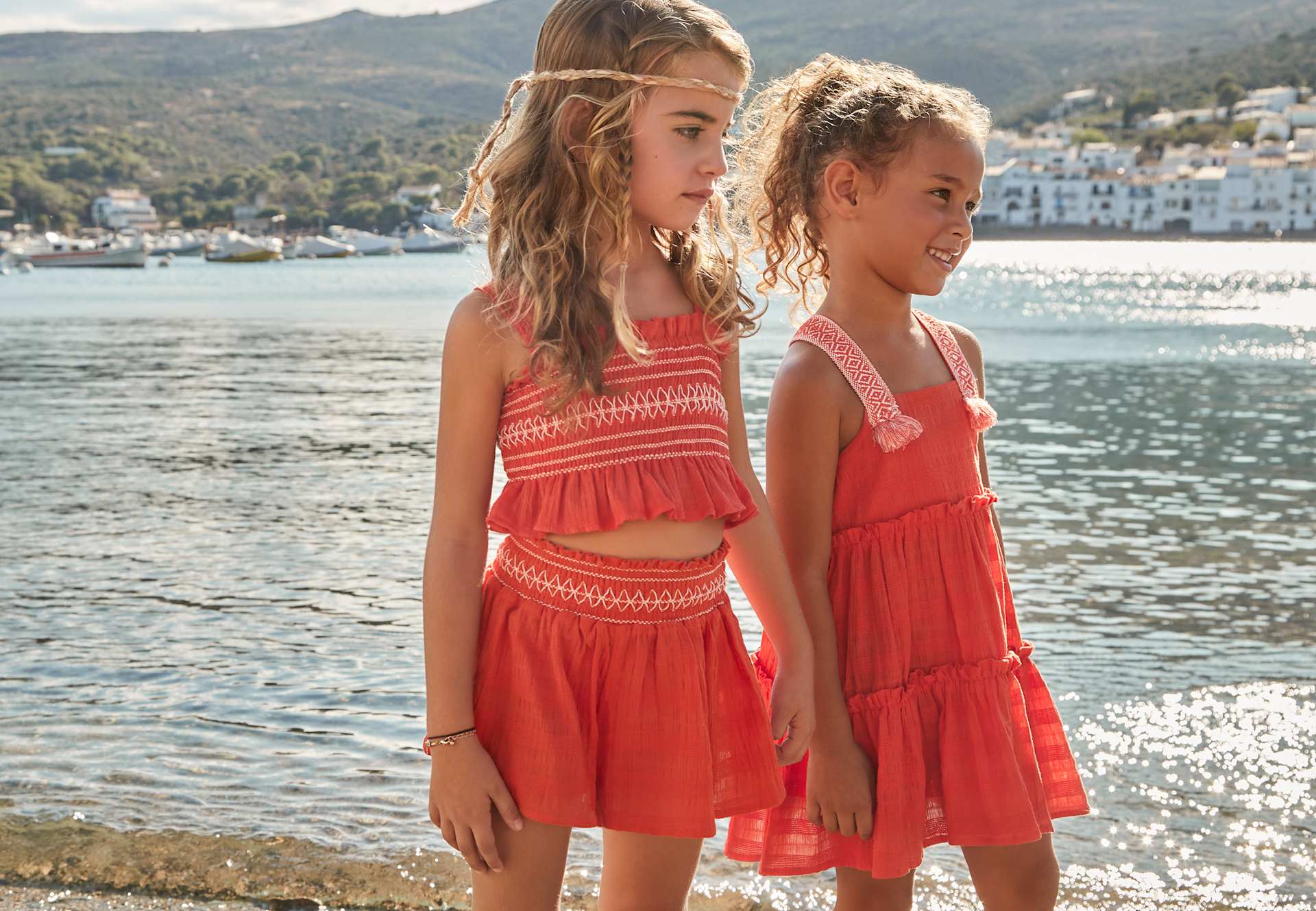 Σετ σορτς και τοπ σφηκοφωλιά κορίτσι