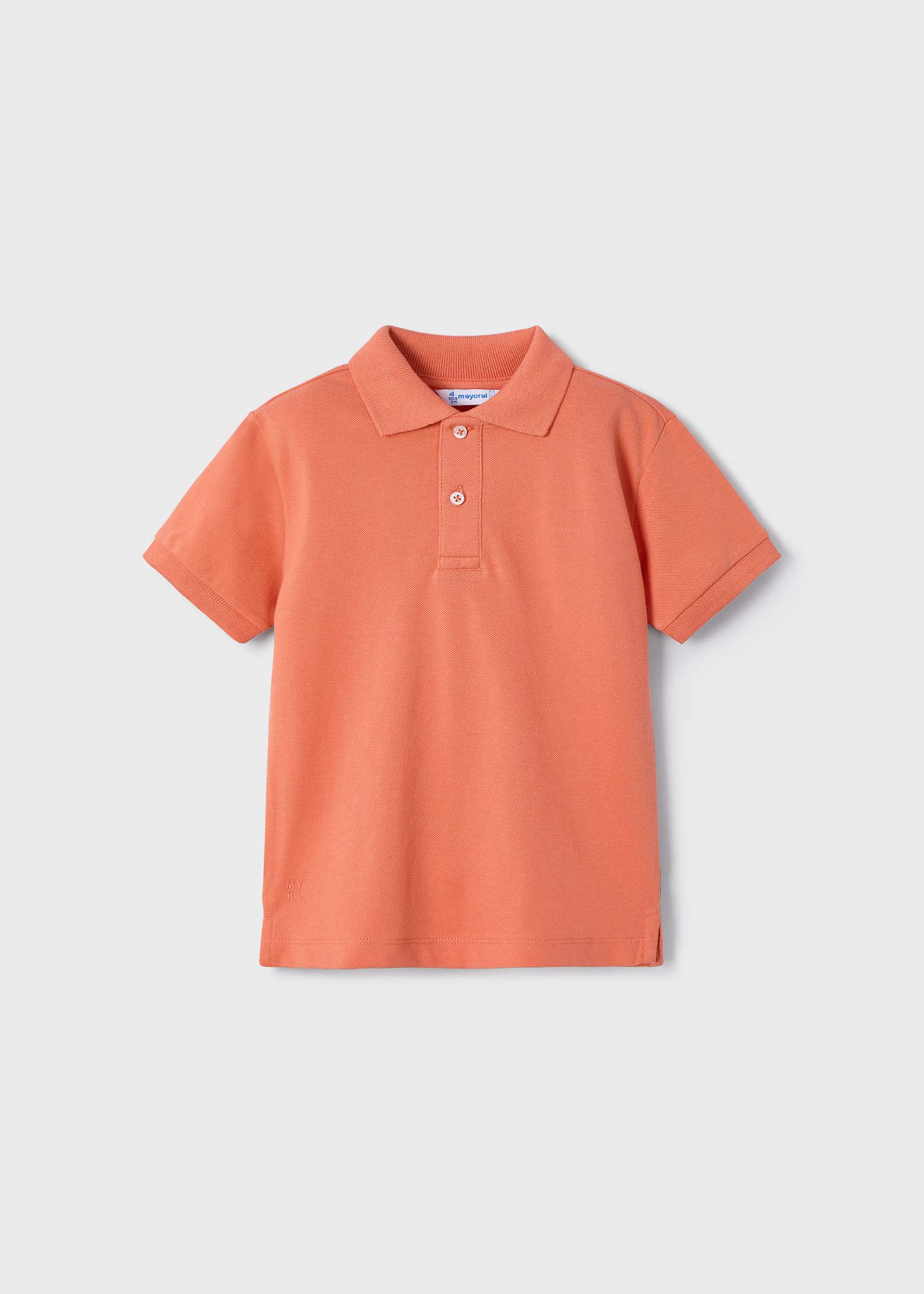 Boy basic polo shirt