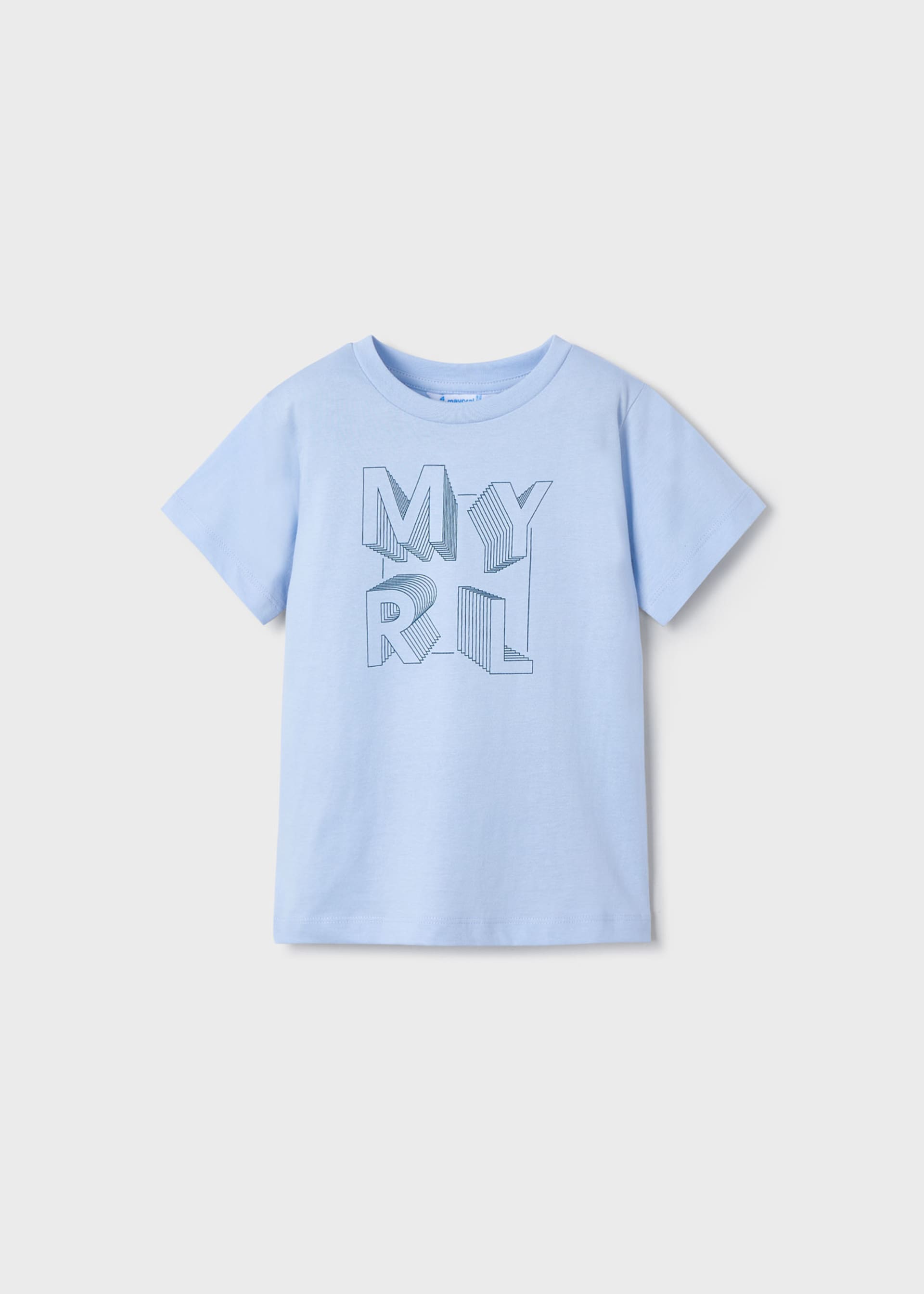 Camiseta básica letras niño Camiseta básica letras niño