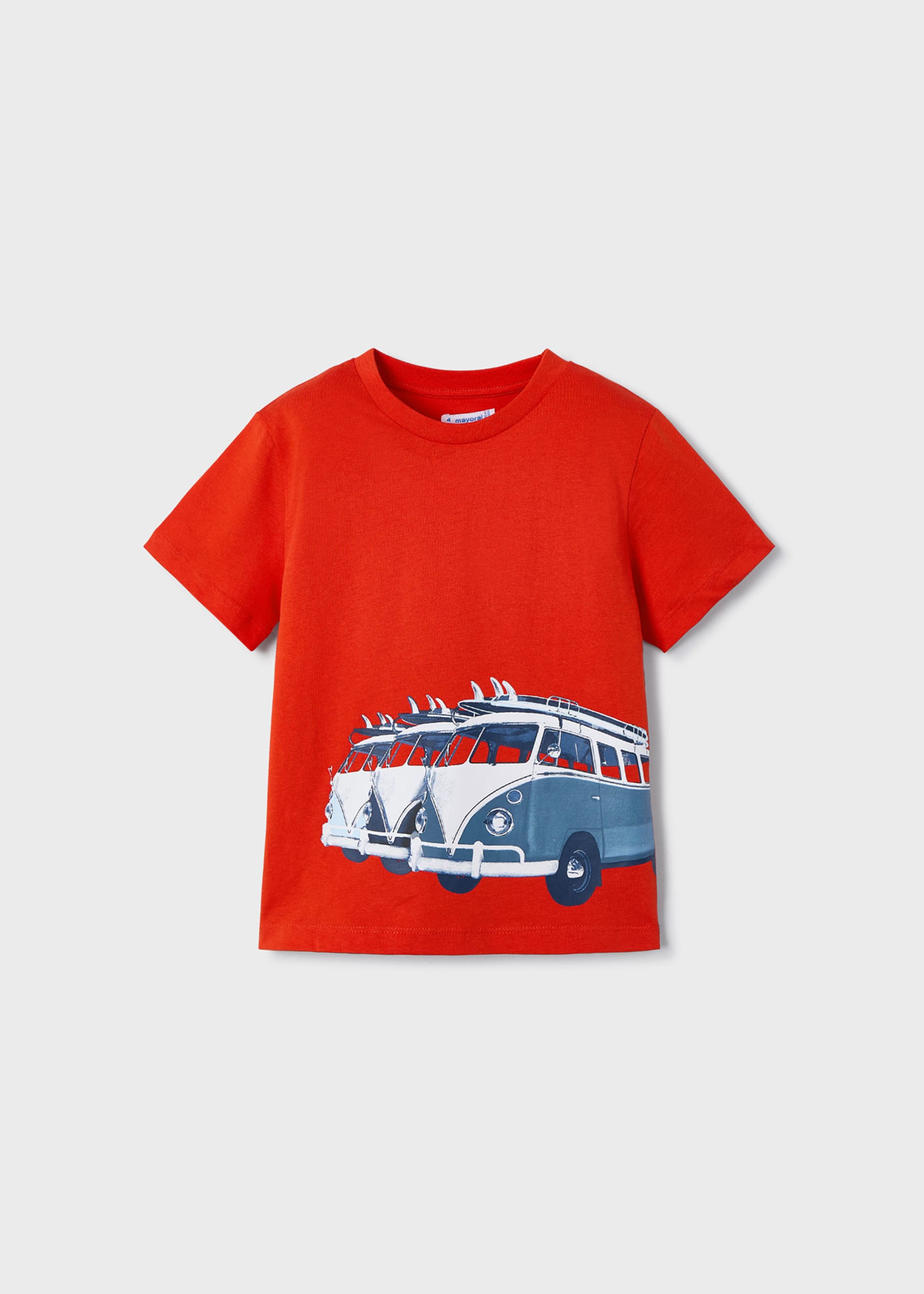 Playera furgoneta surf niño