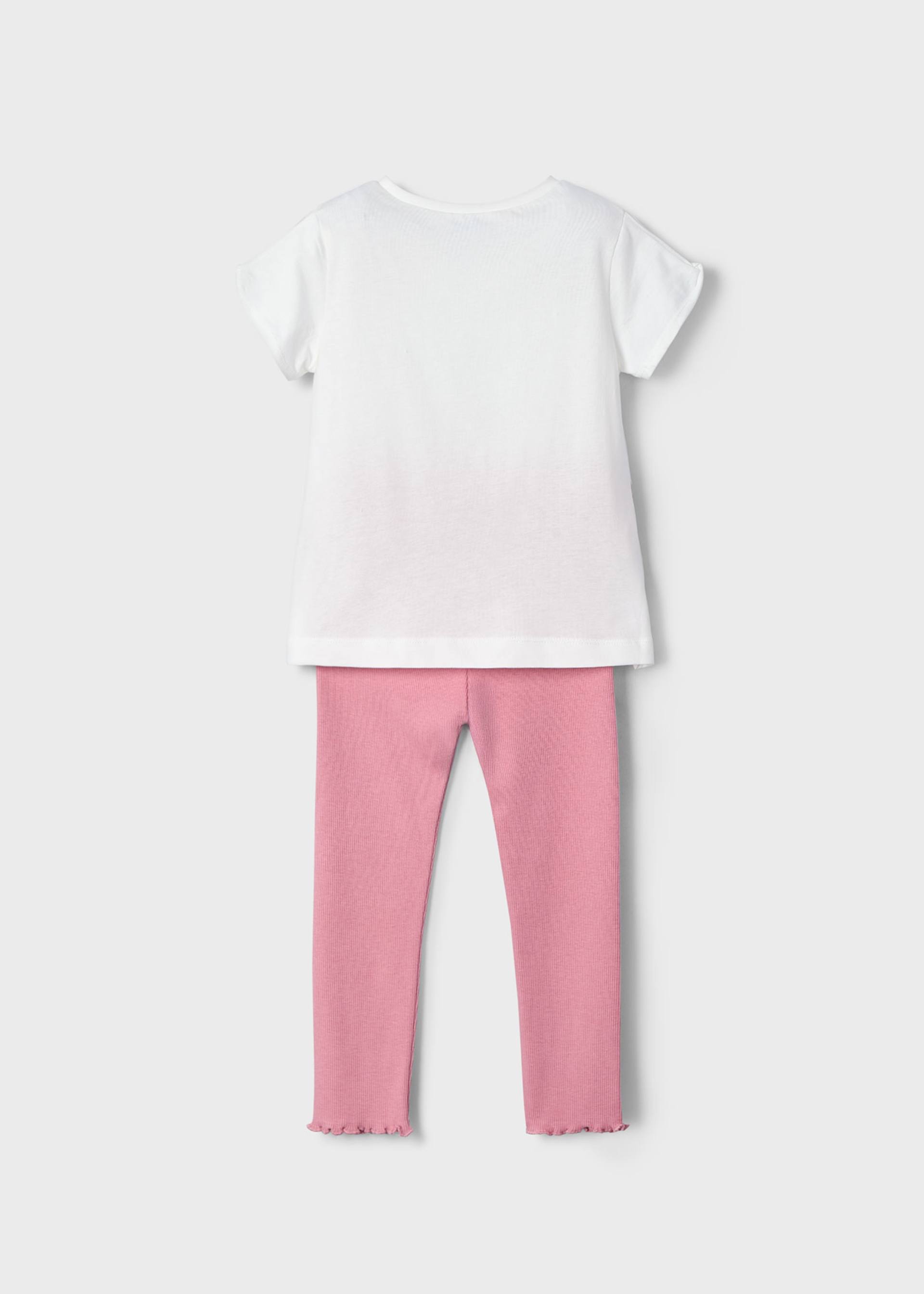 Set Leggings und T-Shirt Hund Mädchen Set Leggings und T-Shirt Hund Mädchen