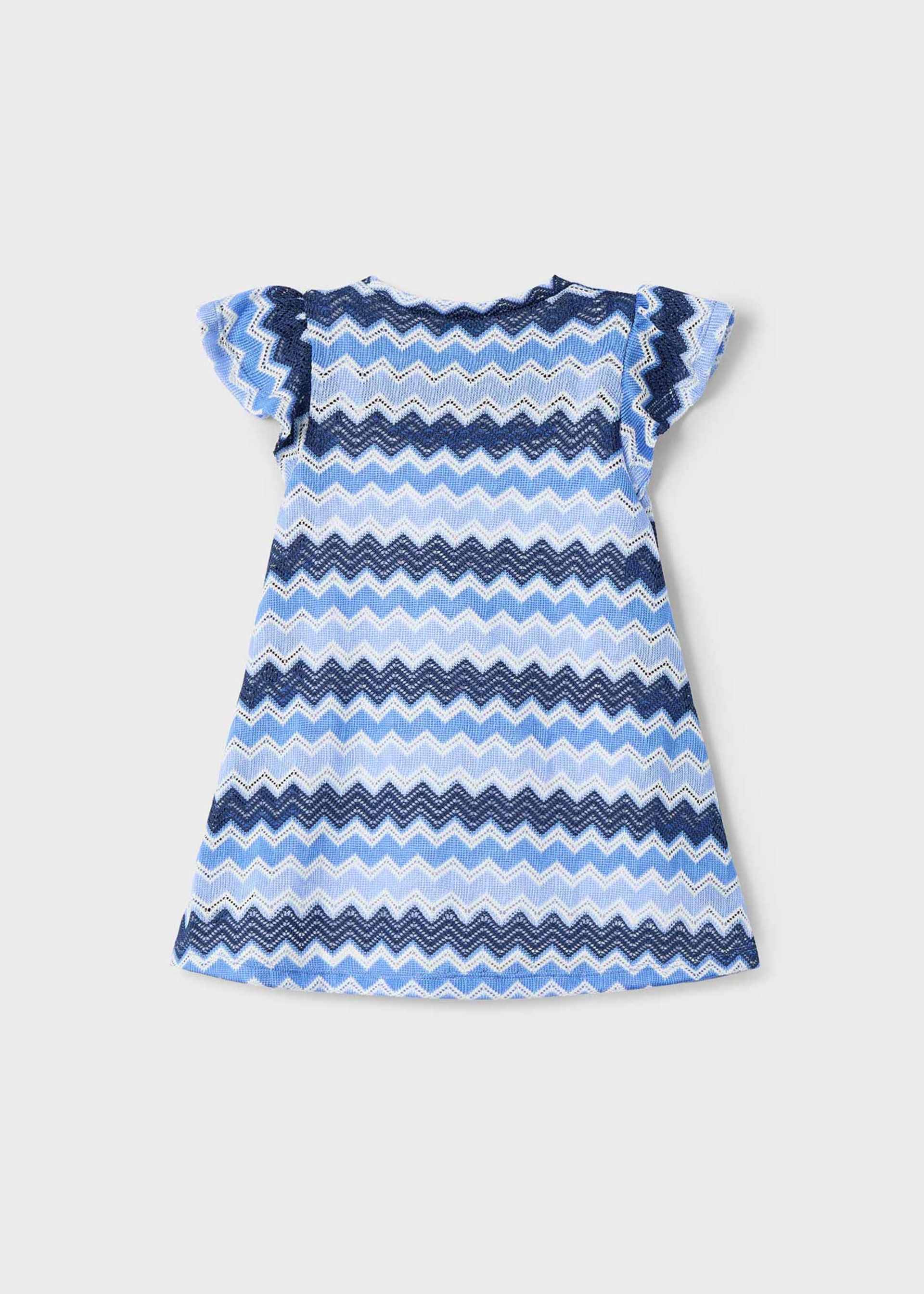 Girl zigzag dress