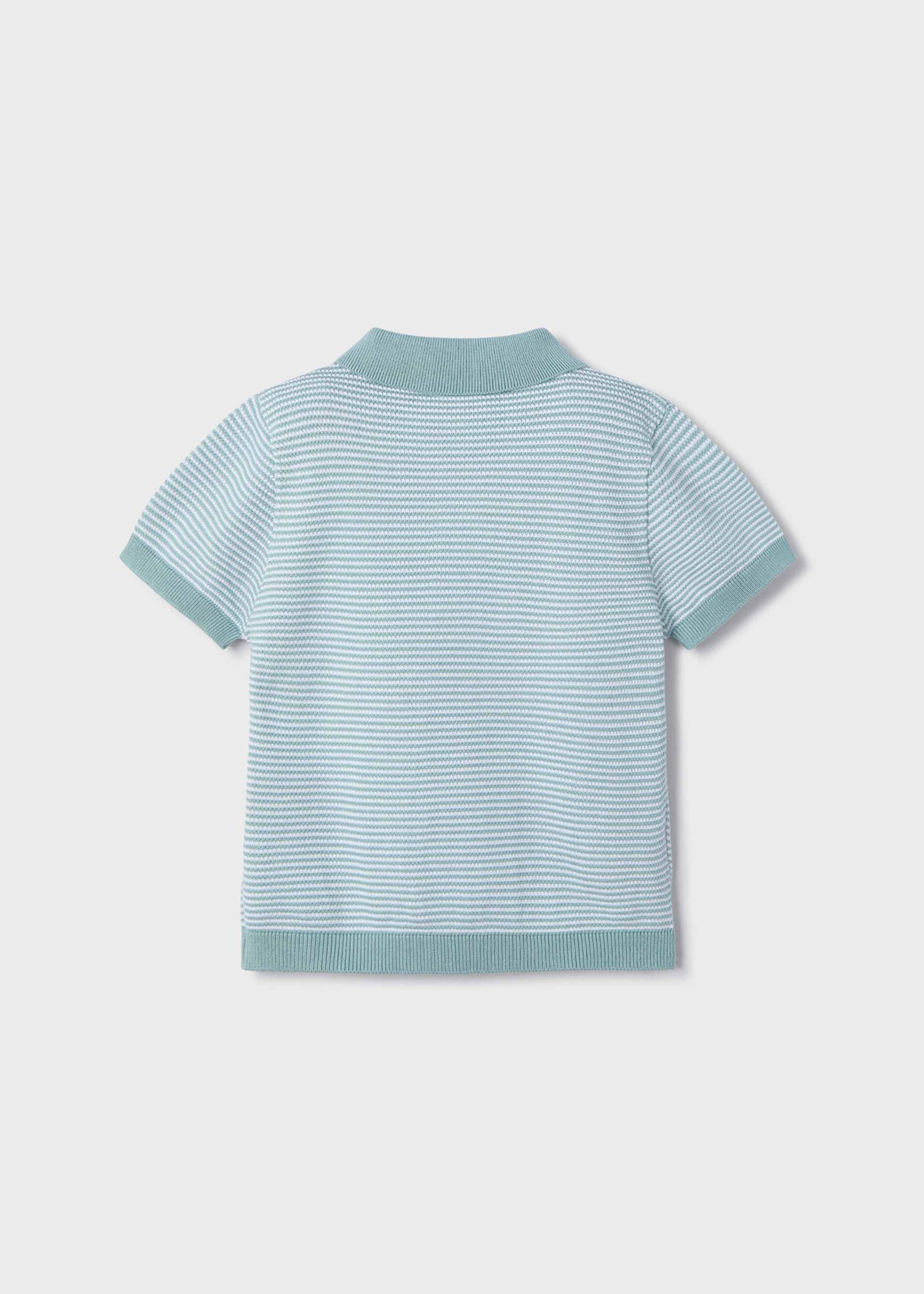 Polo tricot rayas niño