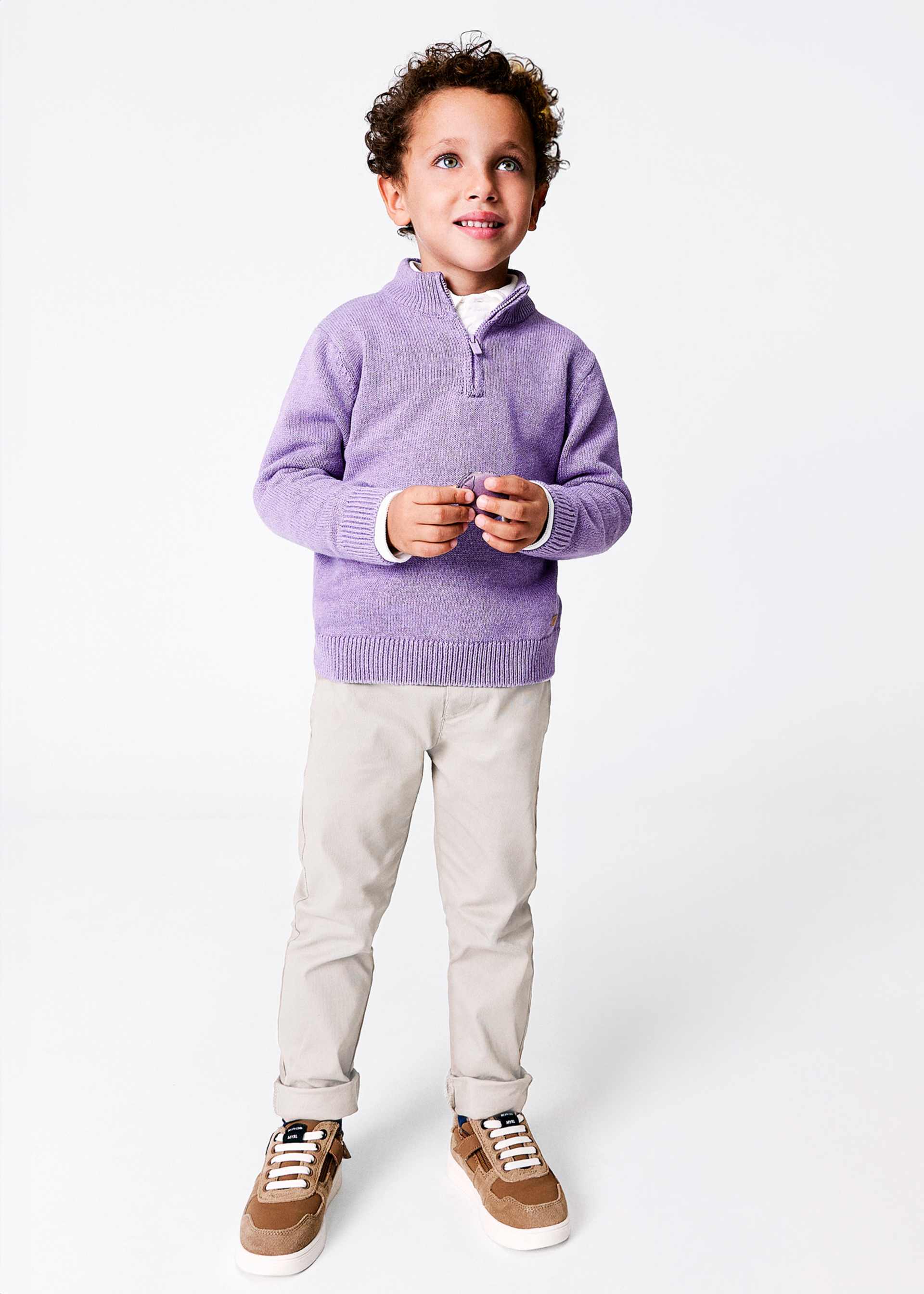 Pantalón largo piqué niño