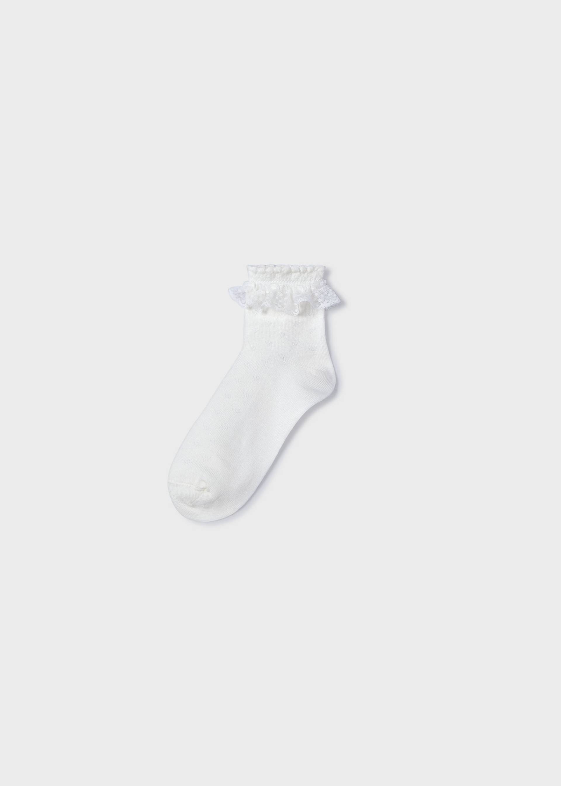 Girl communion socks