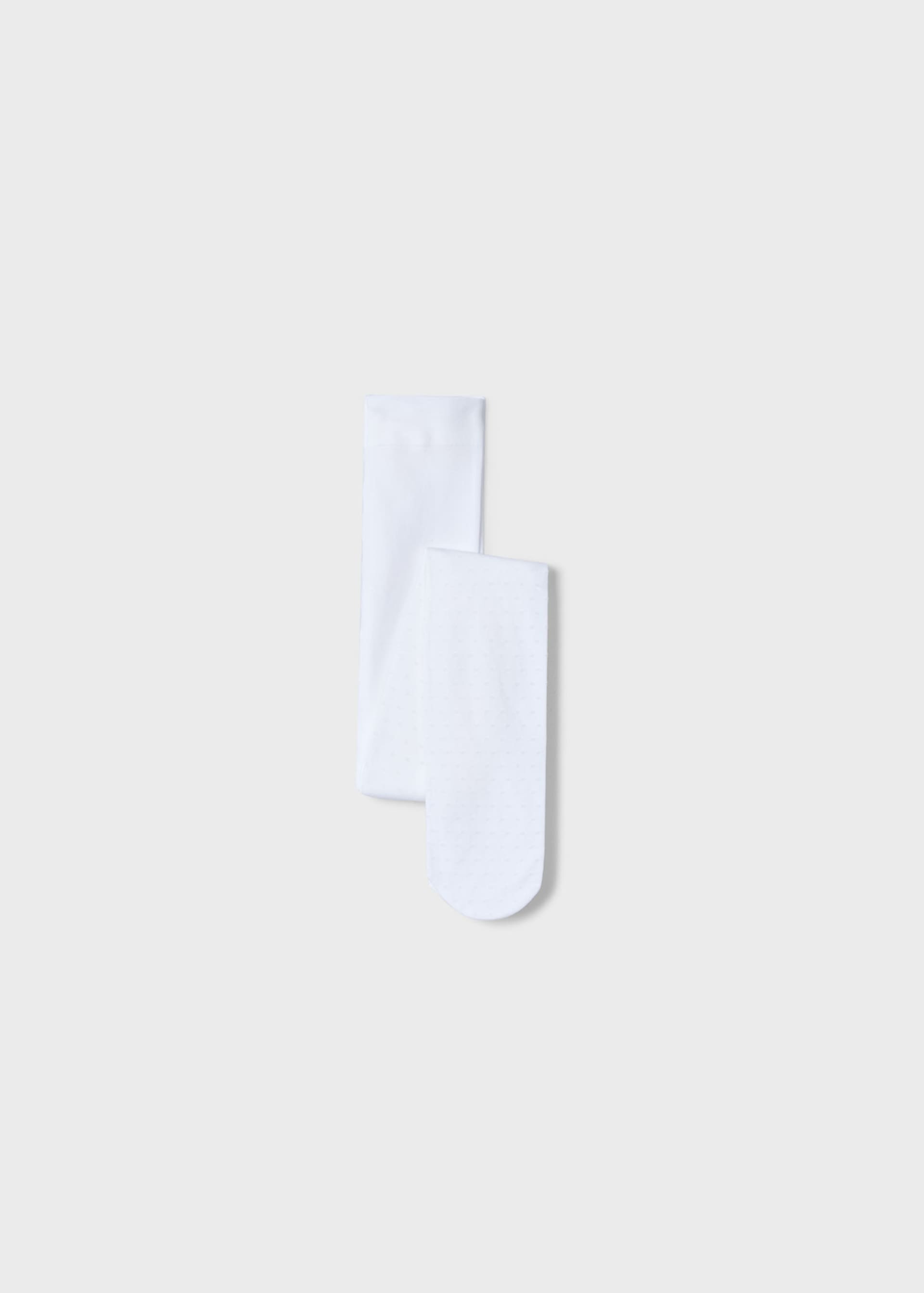 Collant jacquard bambina