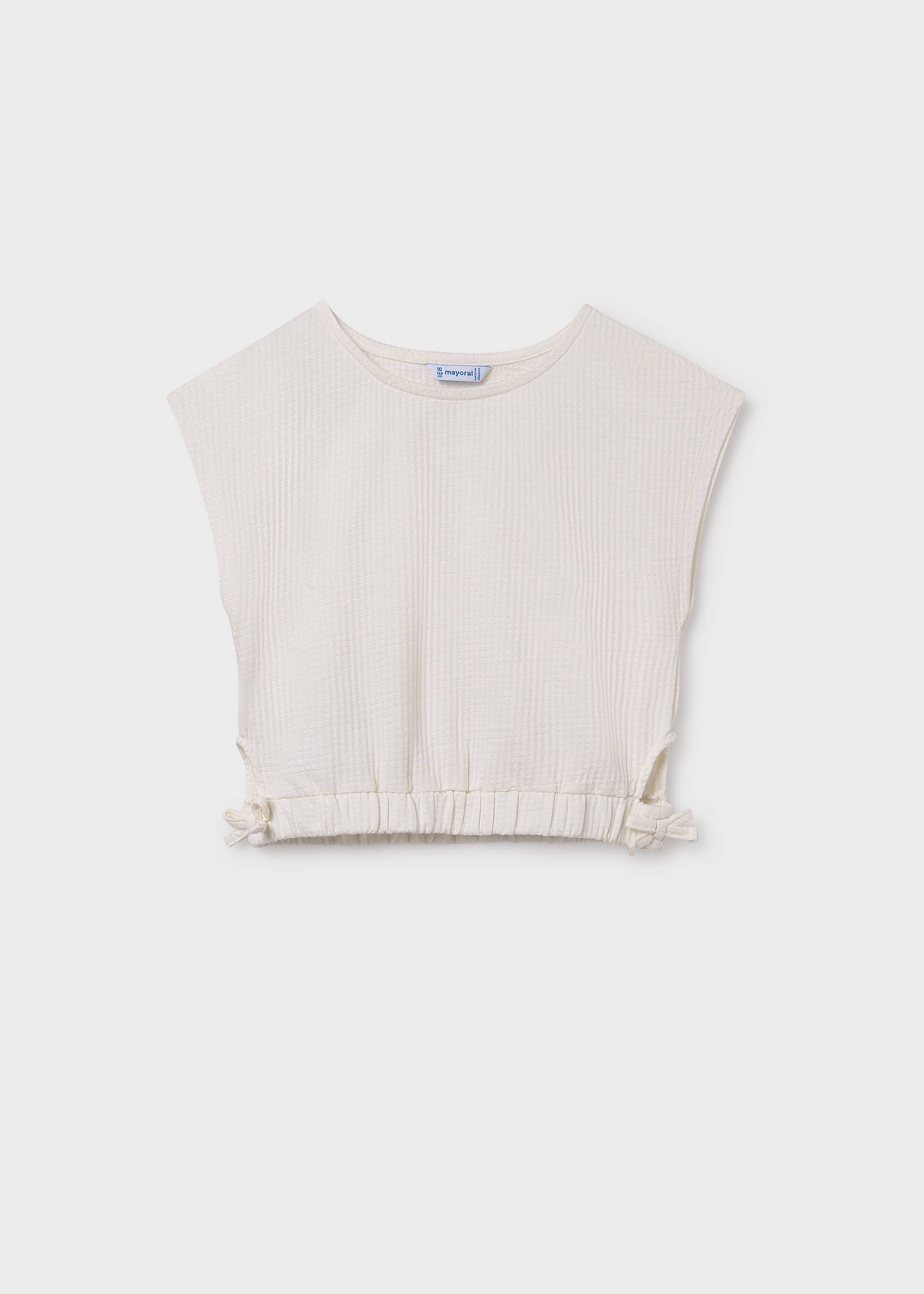 Girl side tie top Girl side tie top