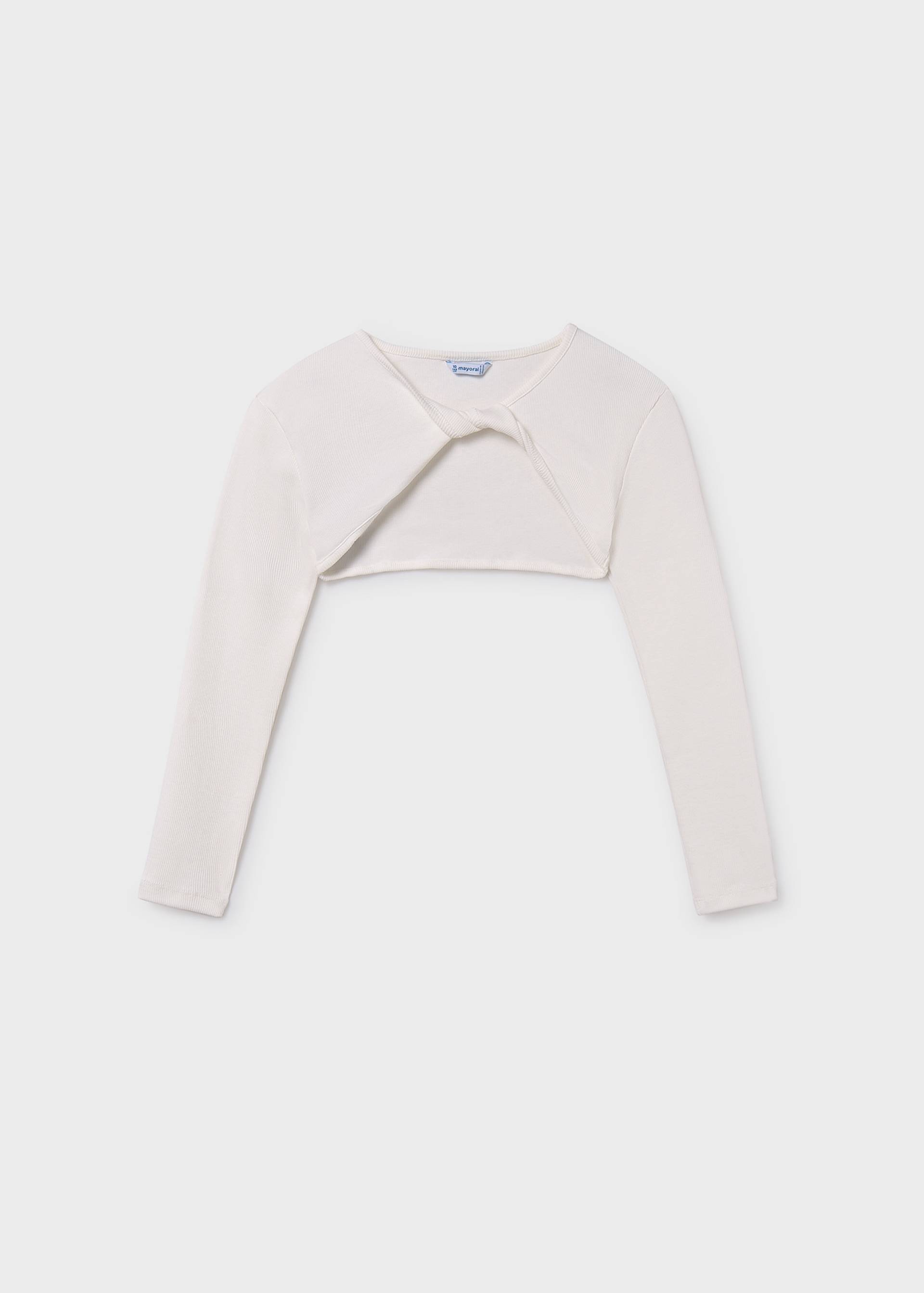 T-shirt avec gilet boléro fille T-shirt avec gilet boléro fille